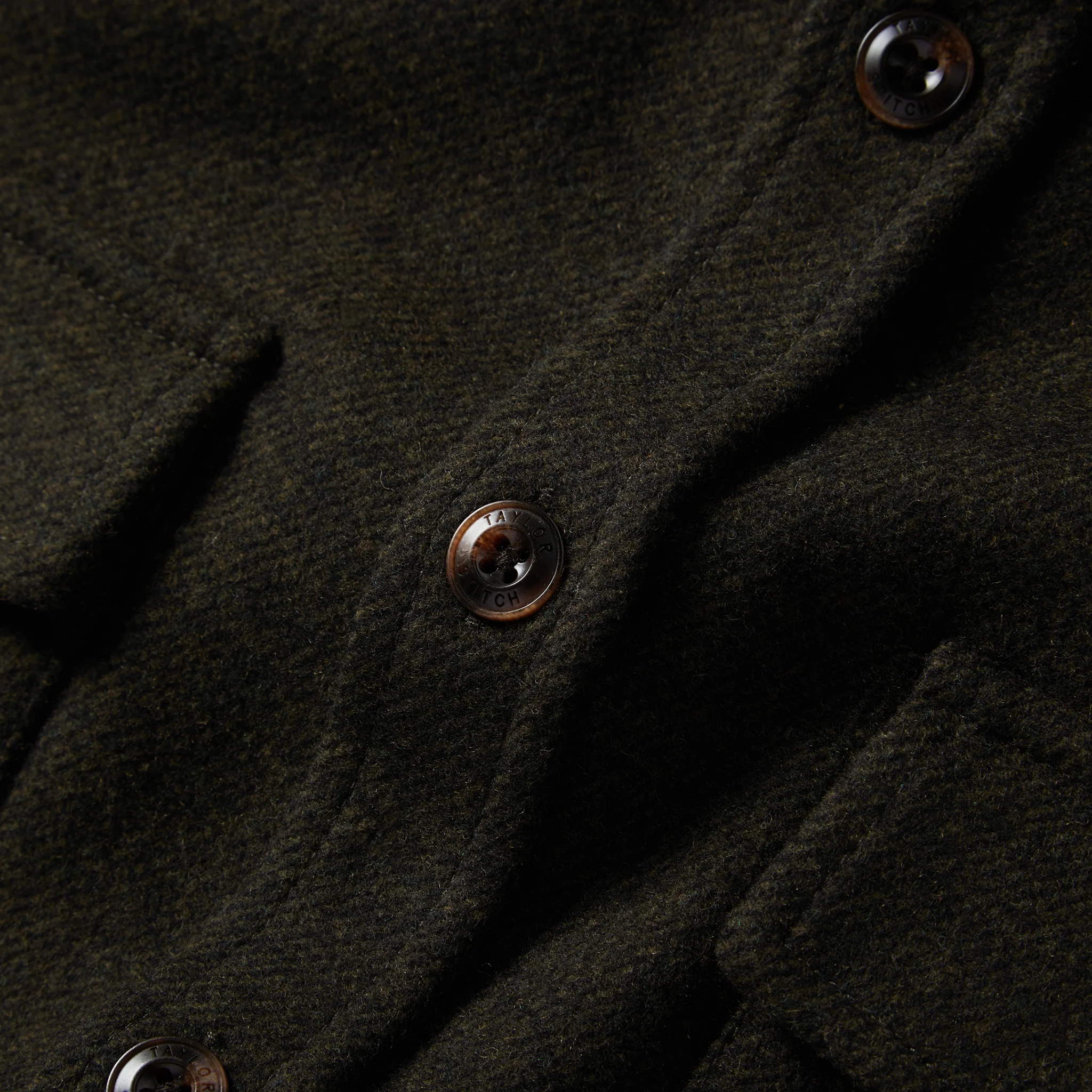 The Maritime Shirt Jacket in Evergreen Twill - Image 7