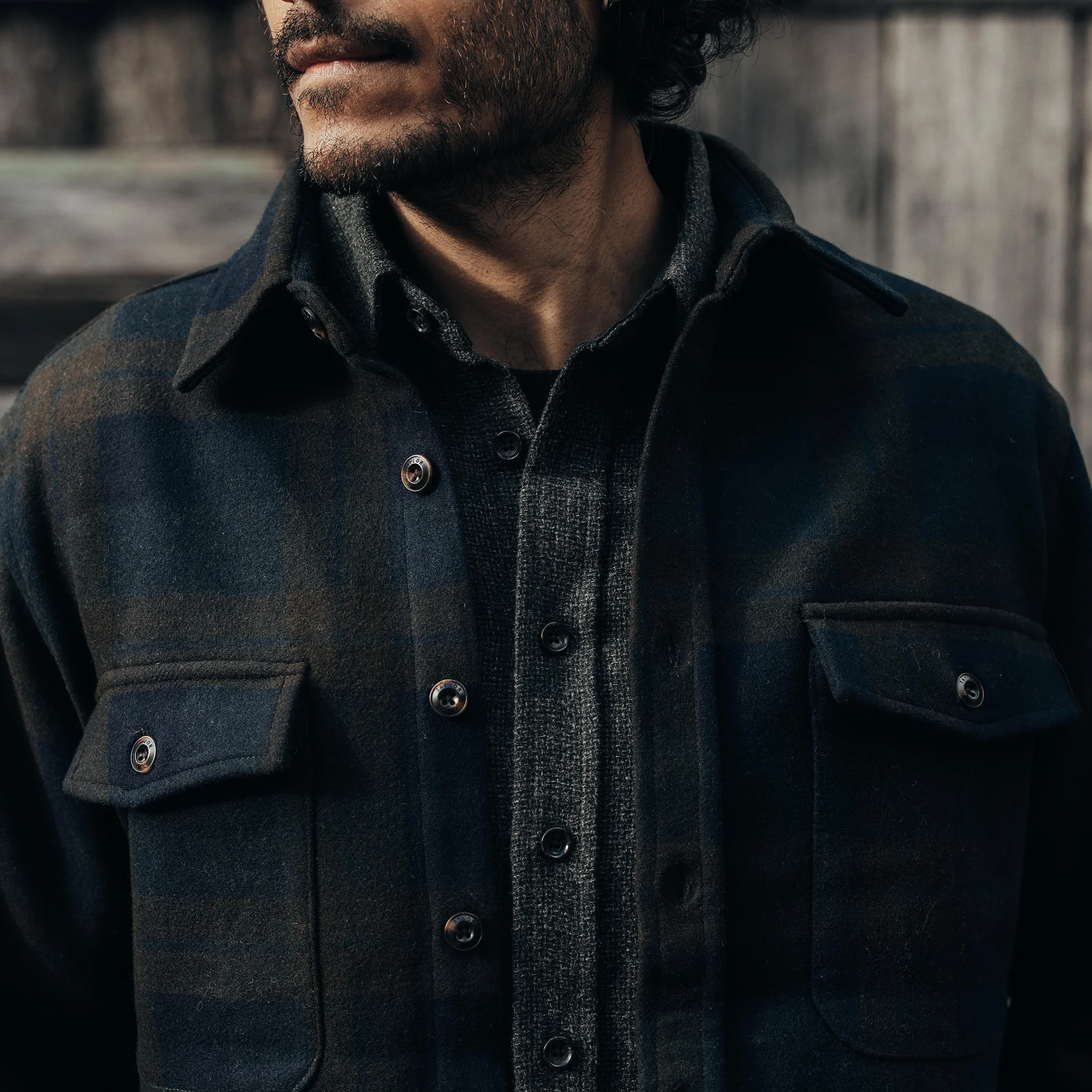 The Maritime Shirt Jacket in Pike Plaid - Image 5