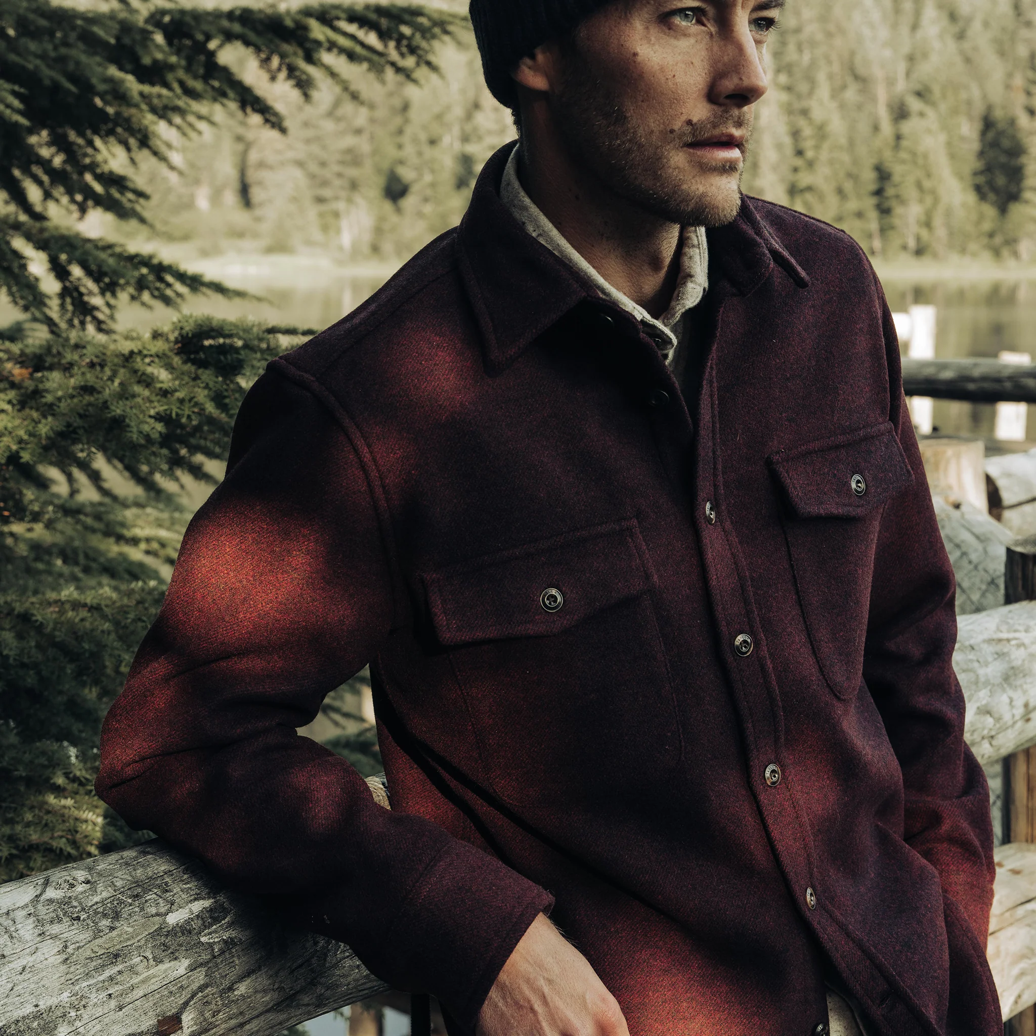 The Maritime Shirt Jacket in Port Twill - Image 2