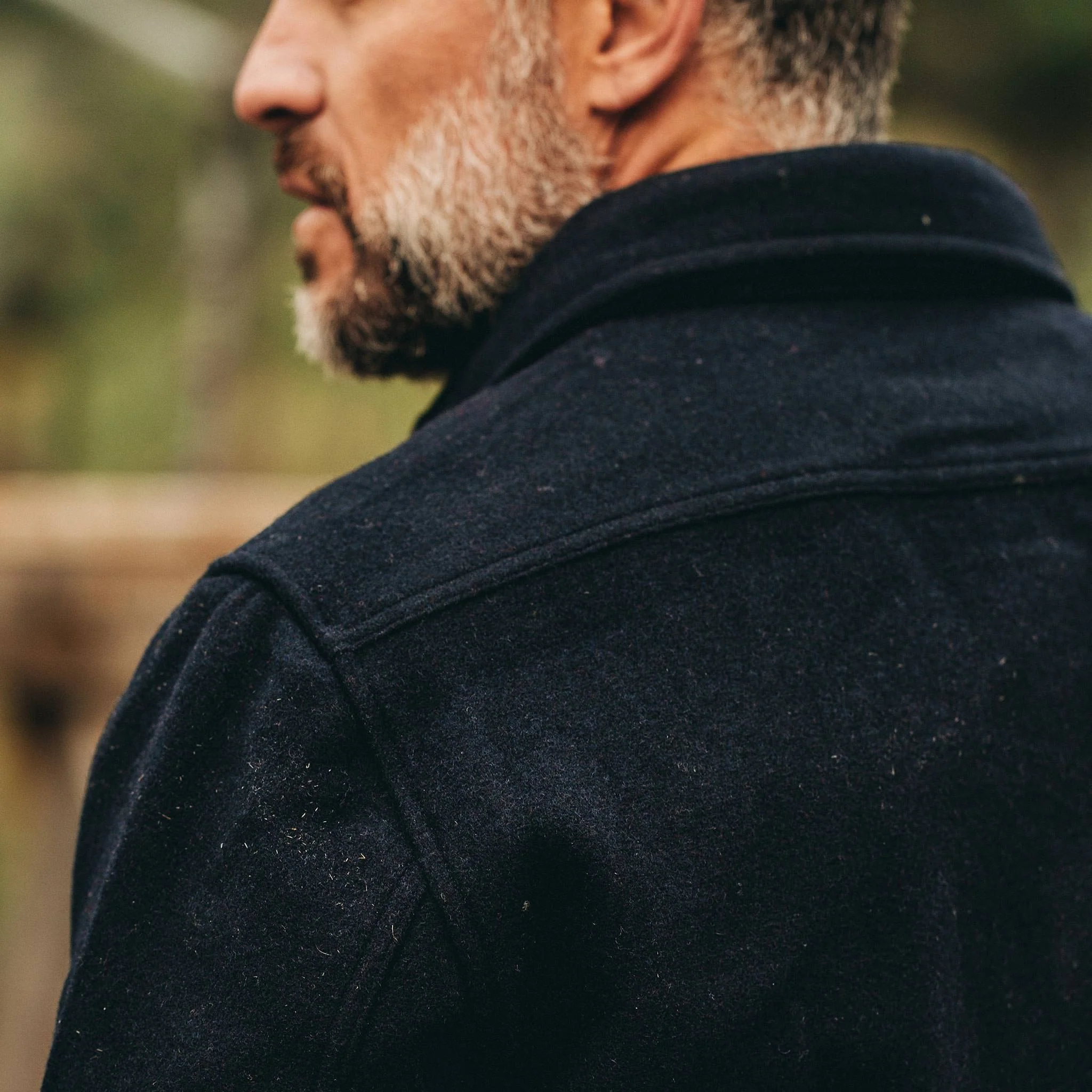 The Maritime Shirt Jacket in Deep Navy - Image 6