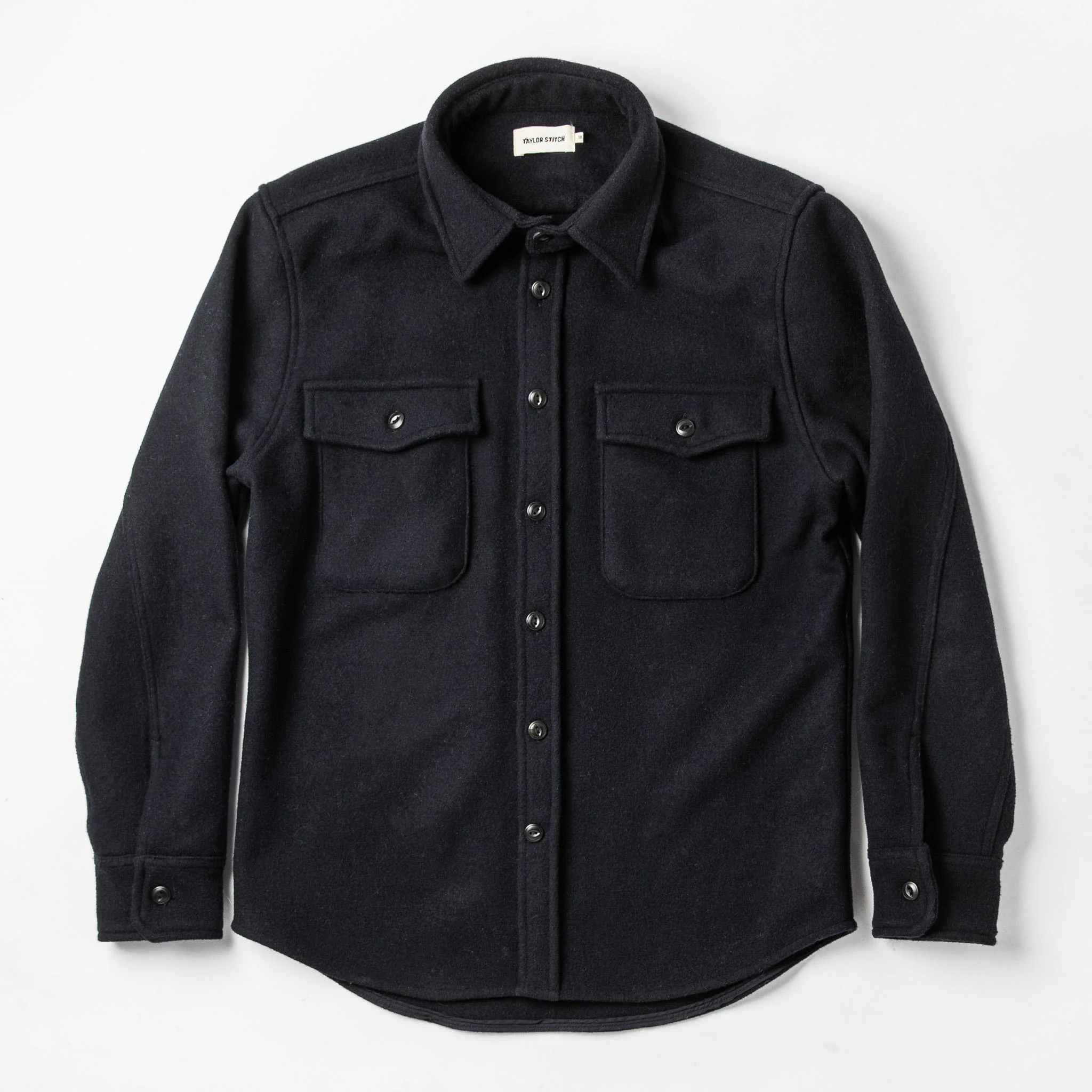 The Maritime Shirt Jacket in Deep Navy - Image 9