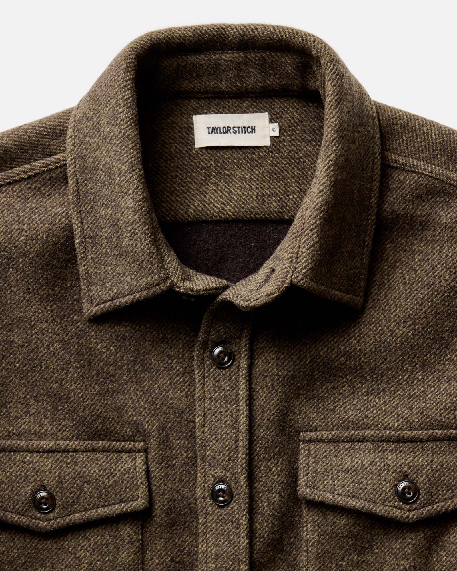 The Maritime Shirt Jacket in Ranger Twill Wool - Image 5