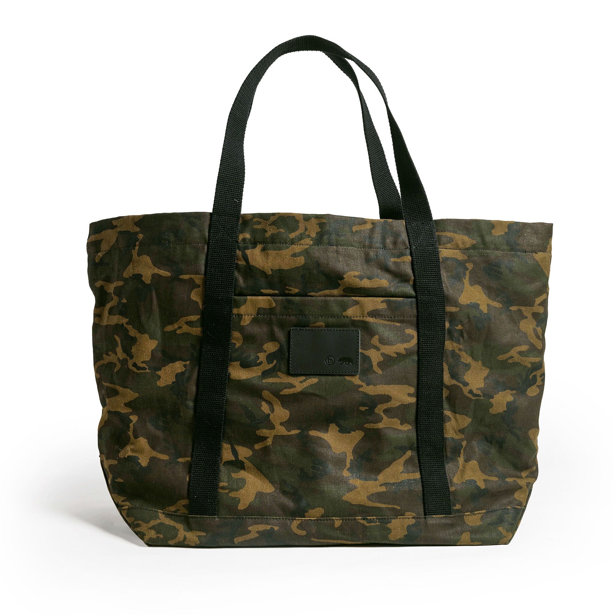 The Market Tote in Camo Boss Duck - Image 3