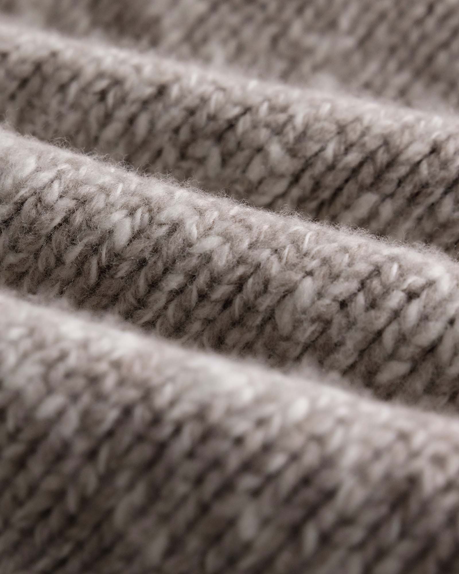 The Match V-Neck Sweater in Sable Merino Slub - Image 6