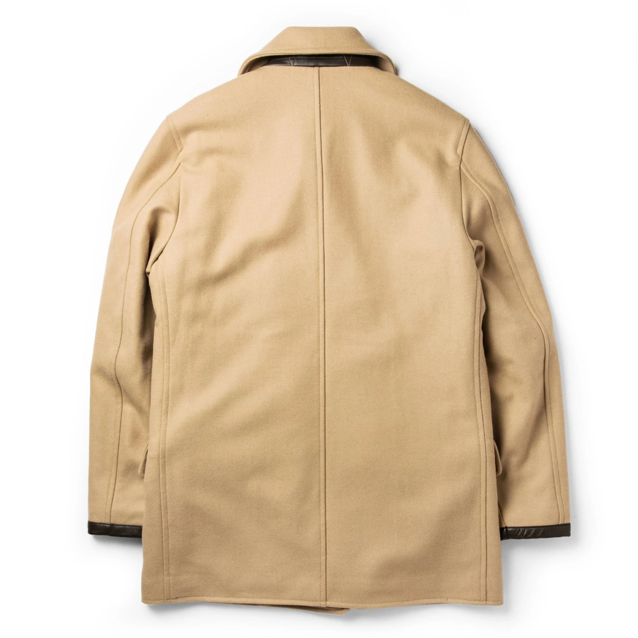 The Mendocino Peacoat in Camel Wool - Image 13