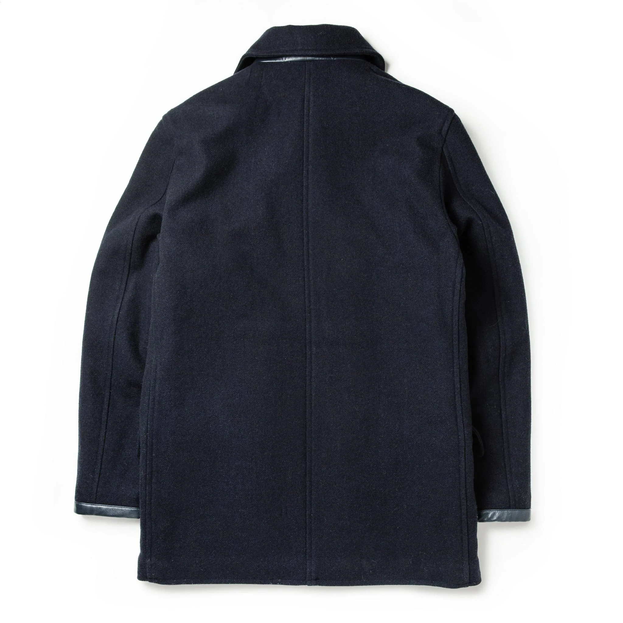 The Mendocino Peacoat in Navy Wool - Image 13