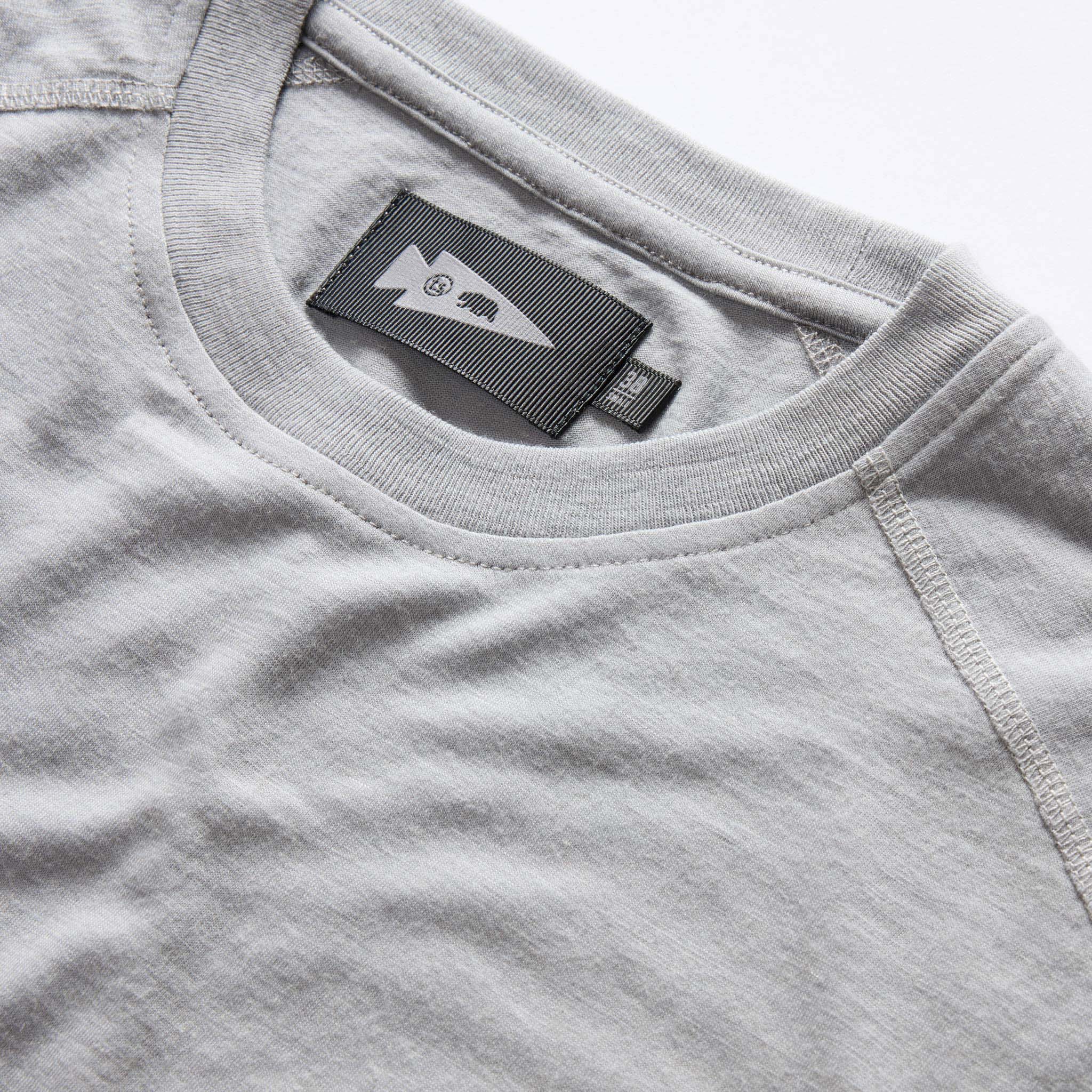 The Merino Base Layer Tee in Sharkskin - Image 8