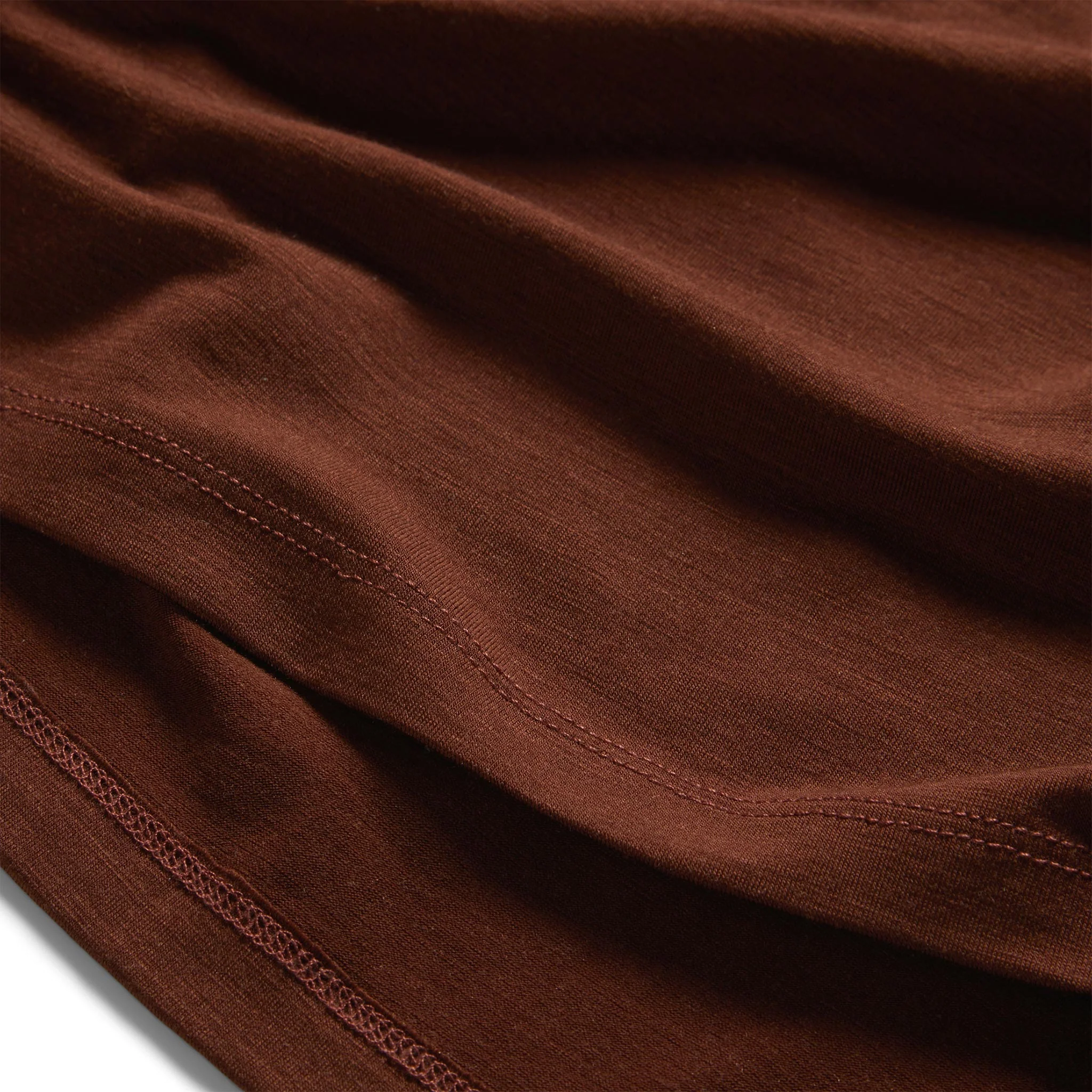 The Merino Tee in Russet - Image 7