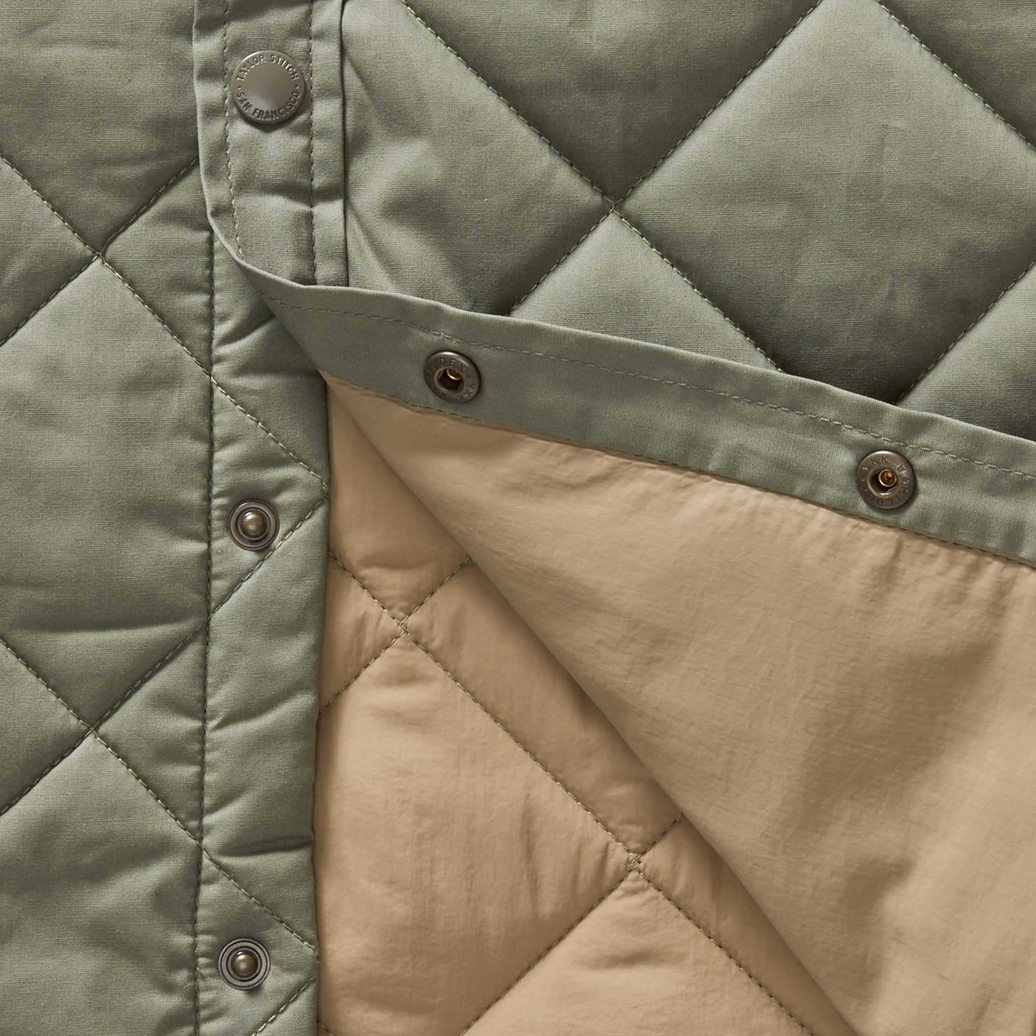 The Miller Shirt Jacket in Smoked Olive Dry Wax - Image 8