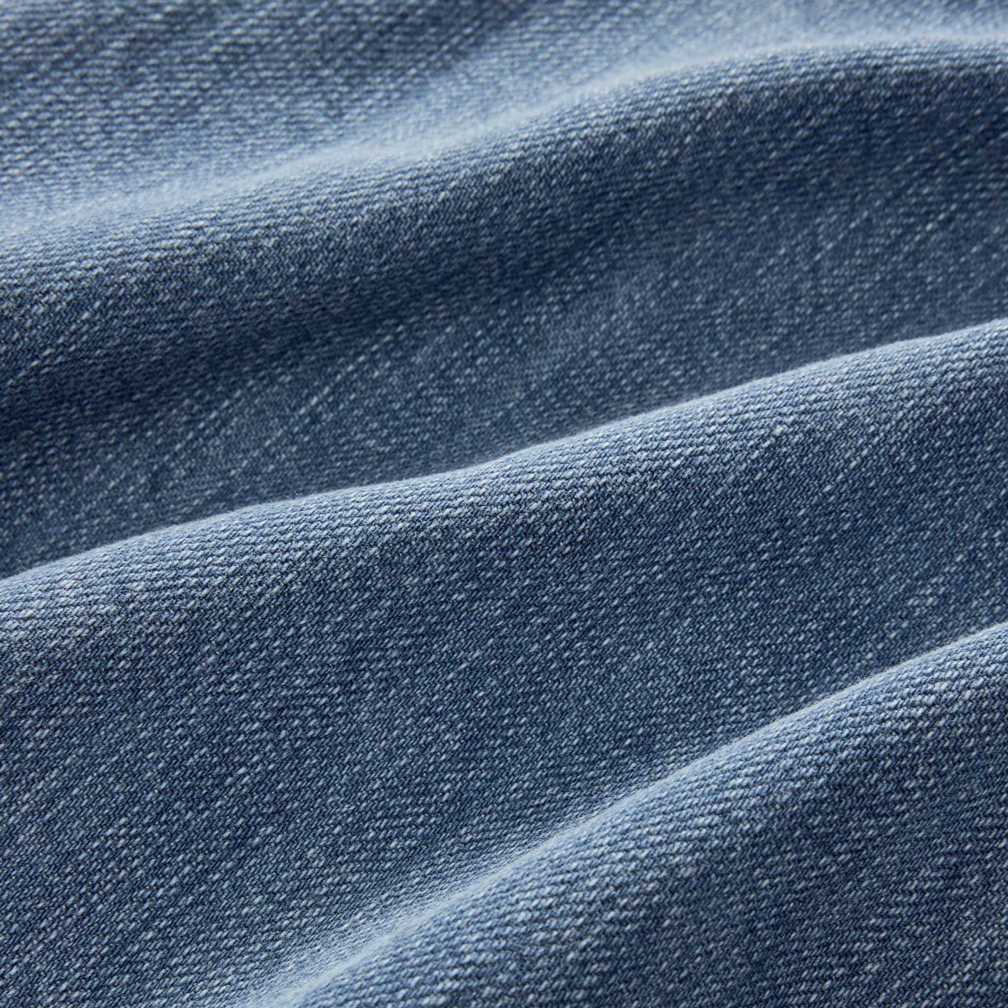 The Milton Pullover in Washed Selvedge Denim - Image 8