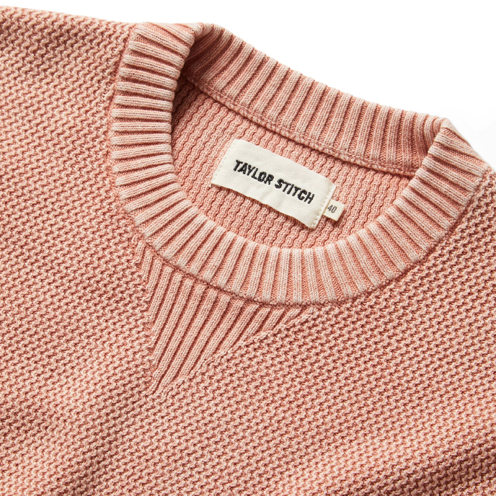 The Moor Sweater in Dusty Rose - Image 6