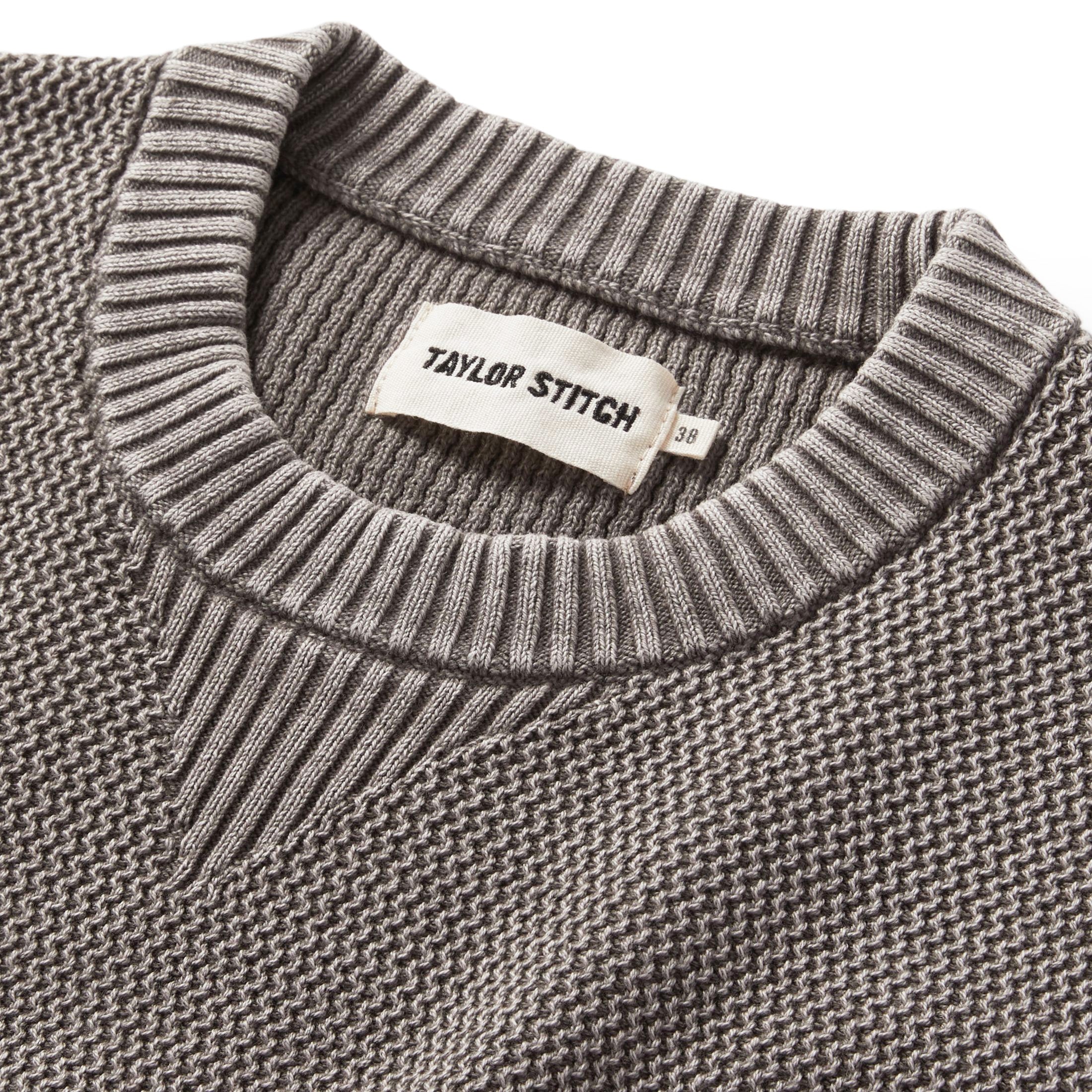 The Moor Sweater in Steeple Grey - Image 5