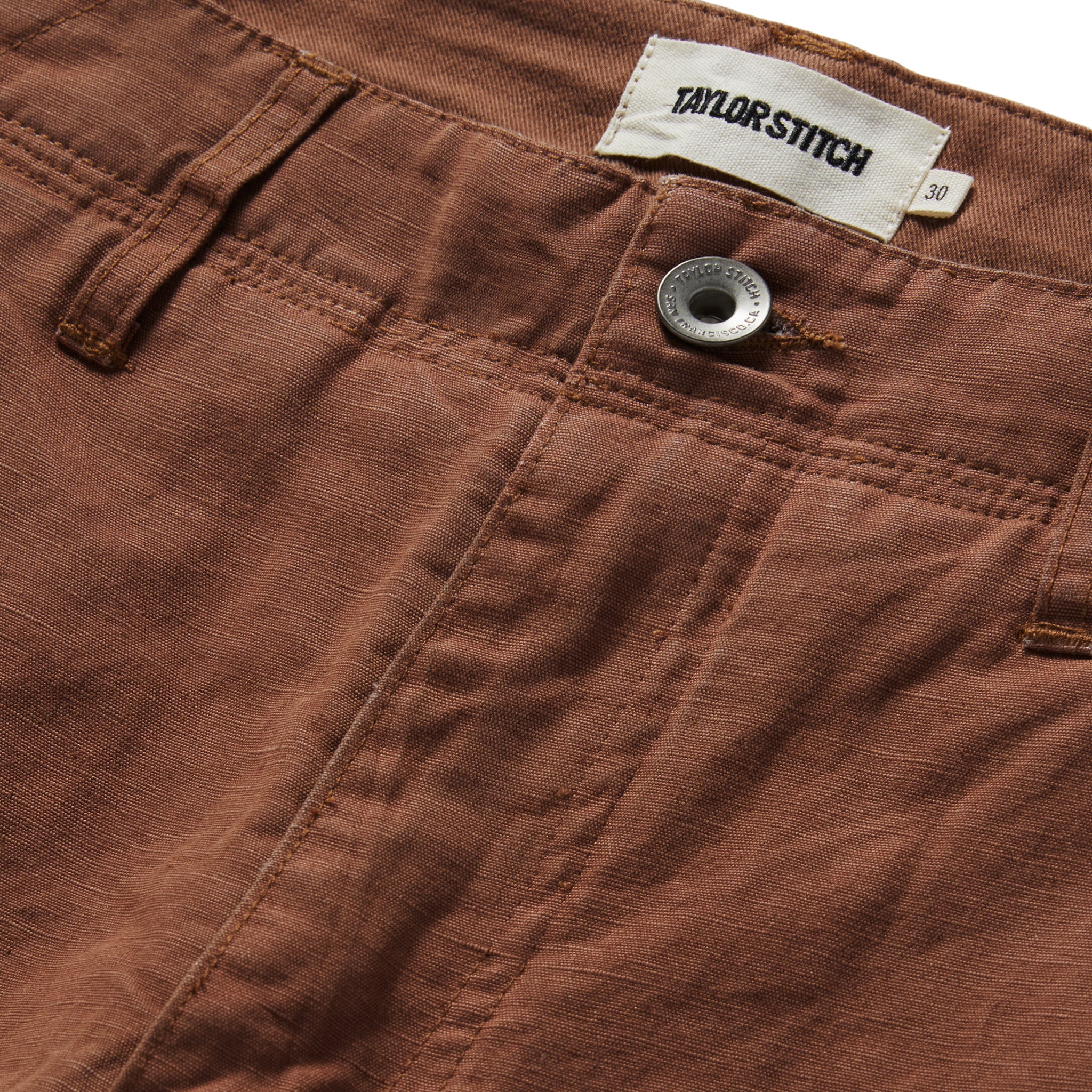 The Morse Pant in Mahogany Slub - Image 8