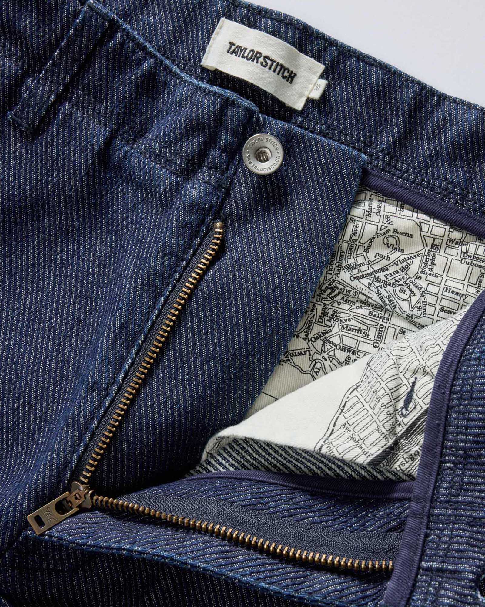 The Morse Pant in Rinsed Indigo Twill - Image 9