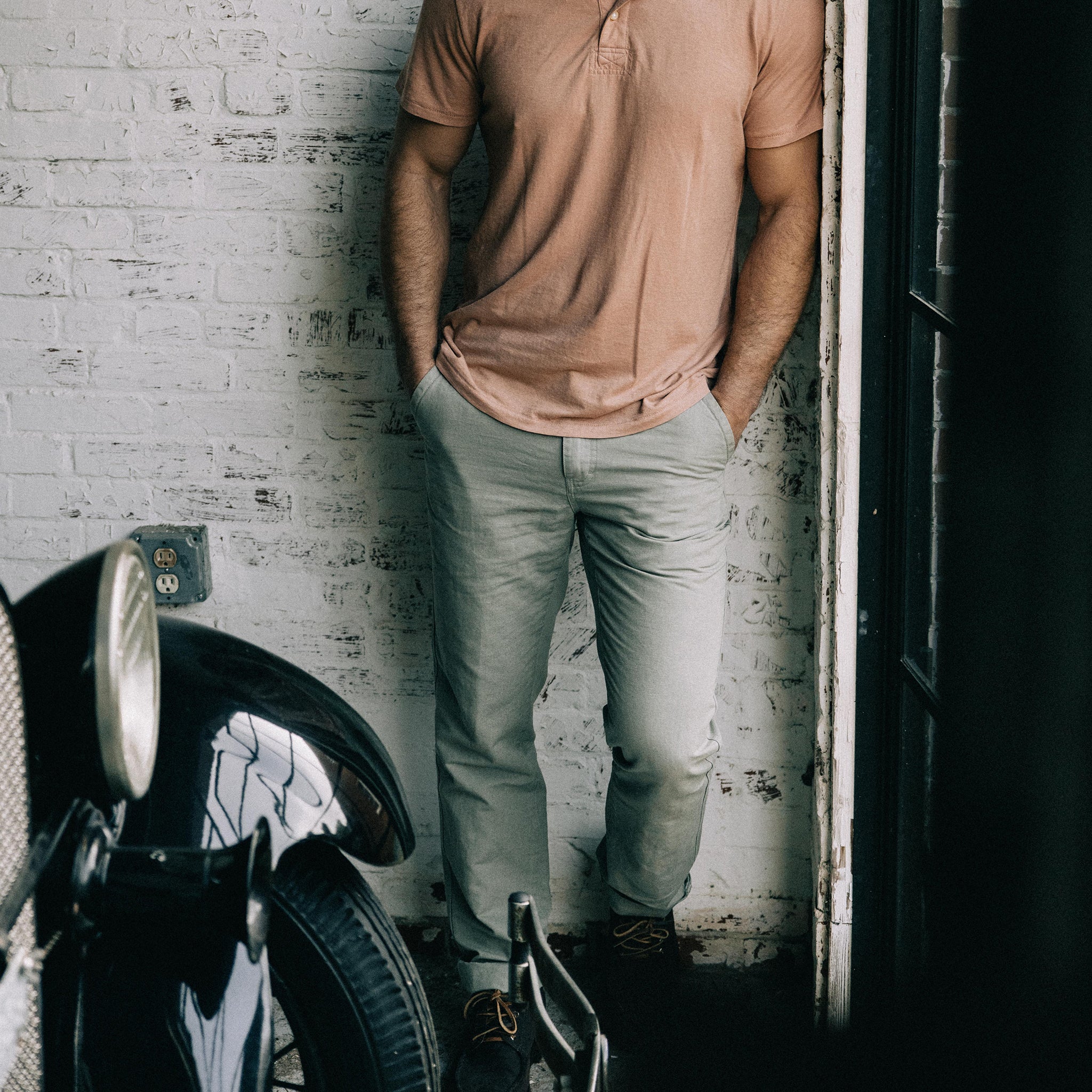 The Morse Pant in Sagebrush Slub - Image 3