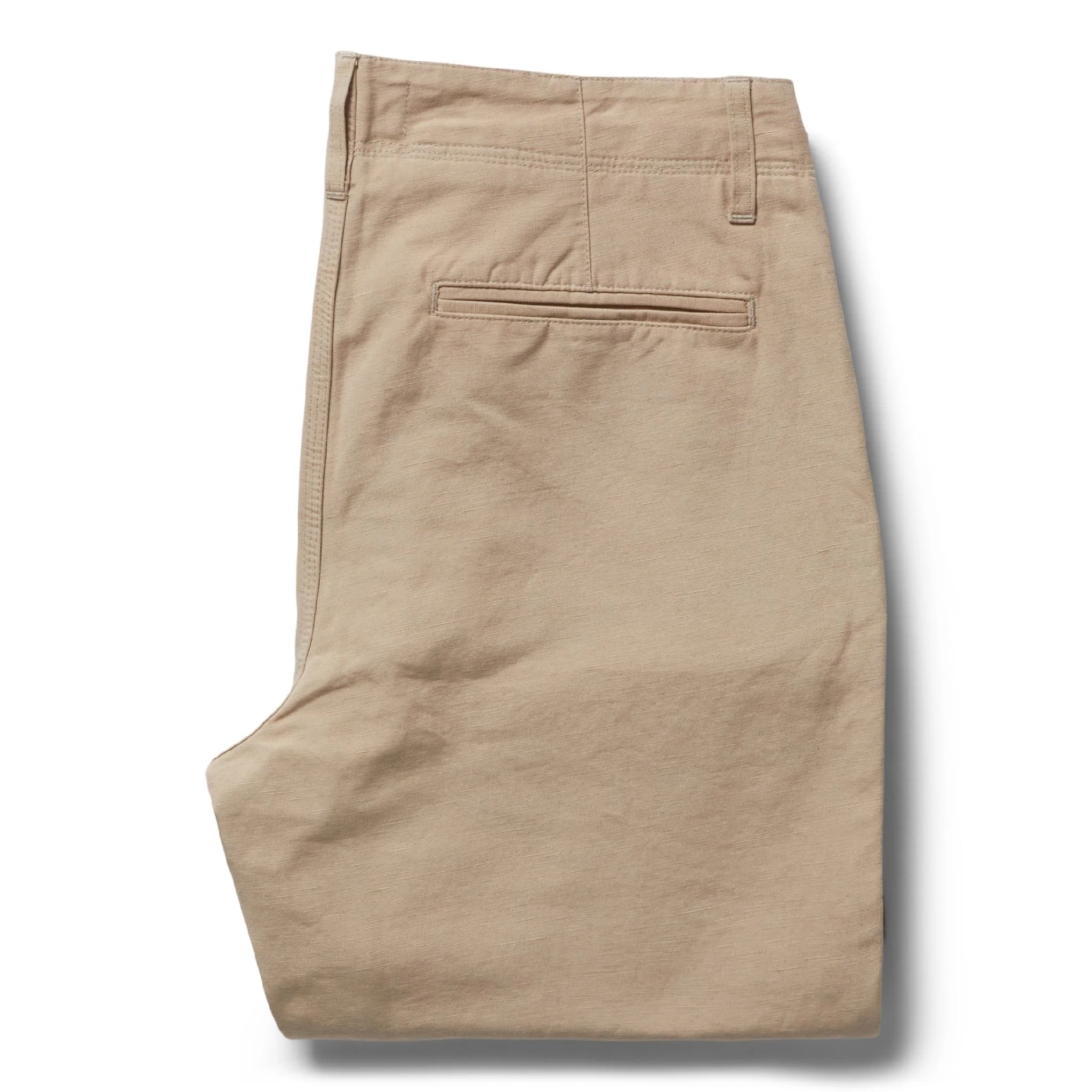 The Morse Pant in Sand Slub - Image 7