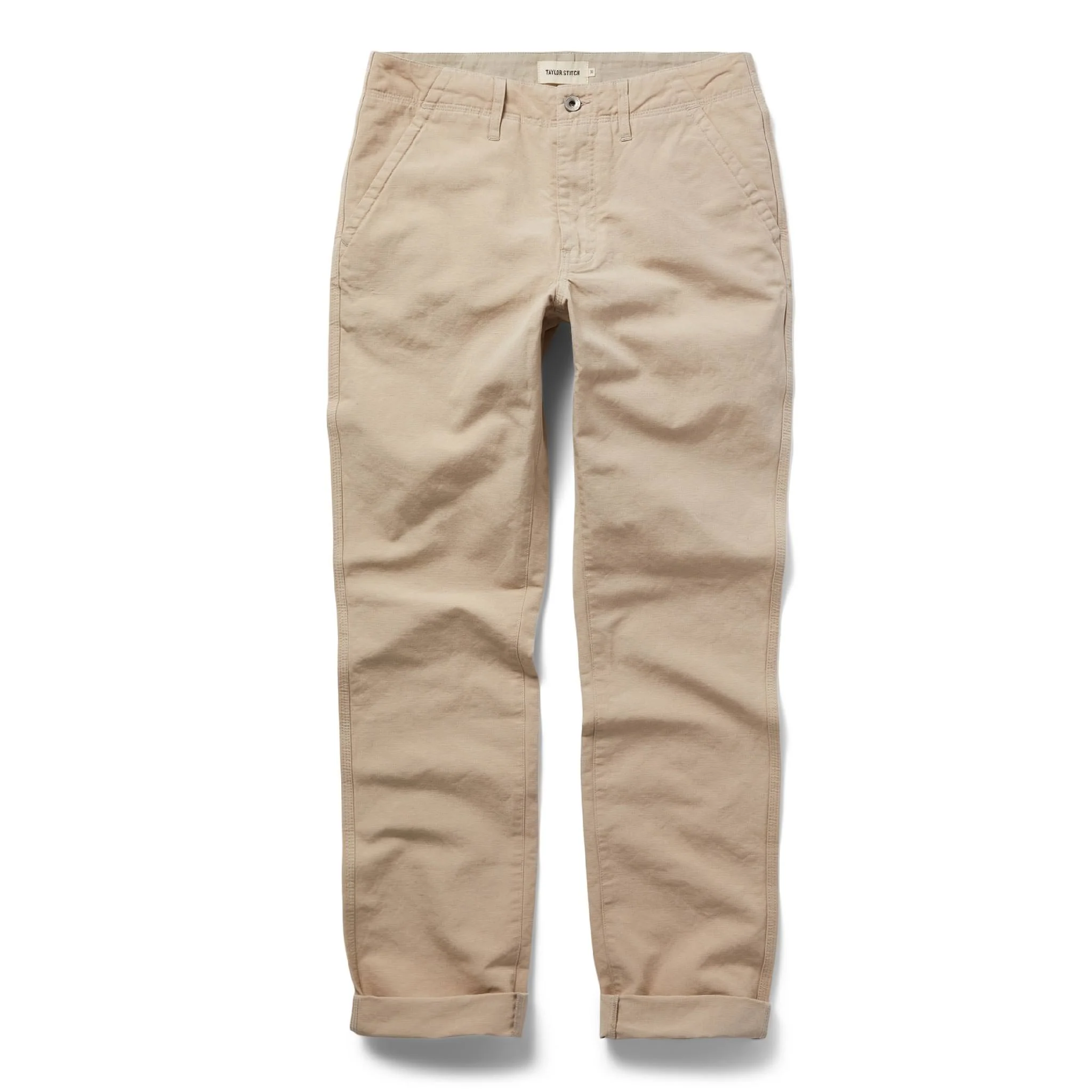 The Morse Pant in Sand Slub - Image 8