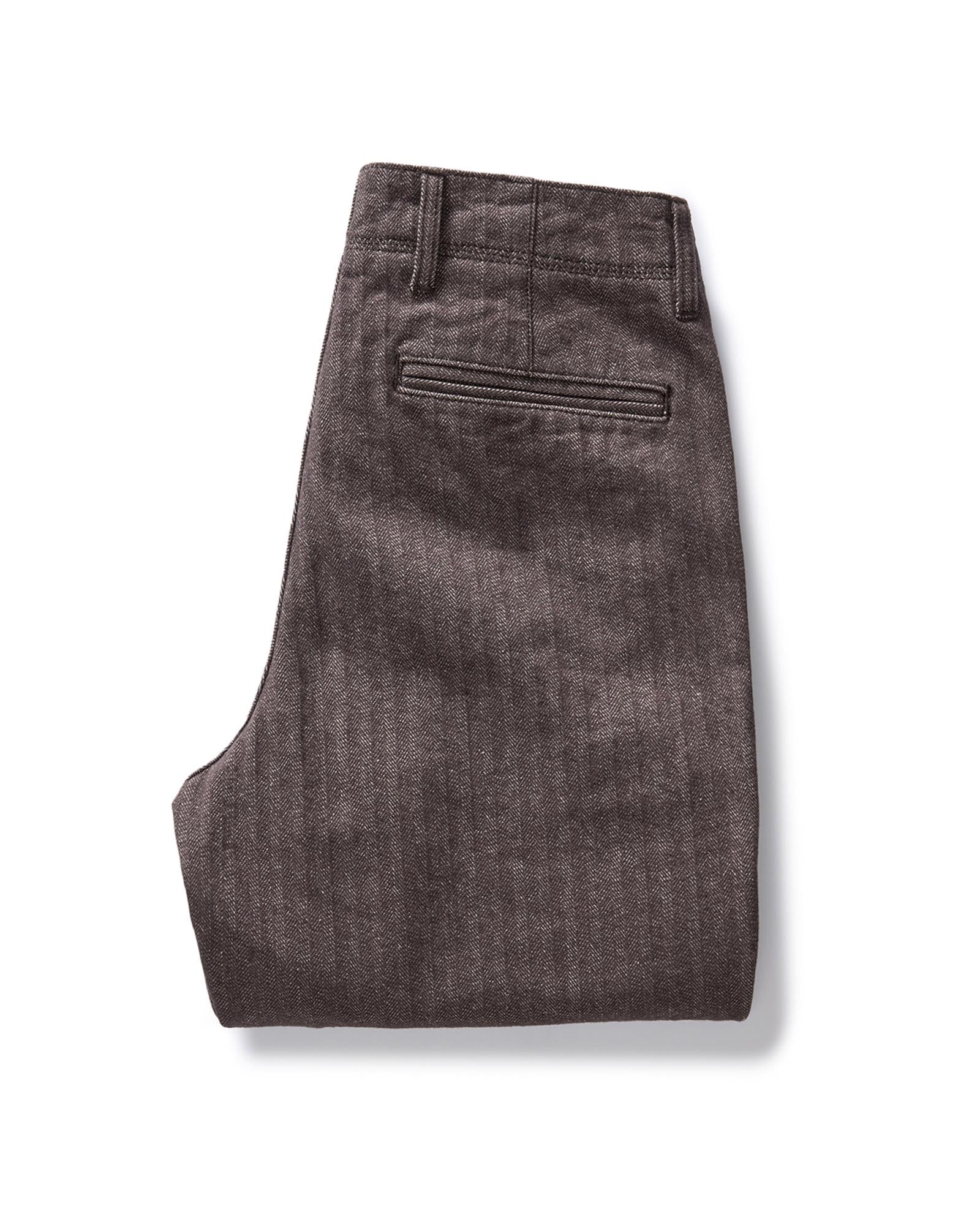 The Morse Pant in Soil Herringbone - Image 8