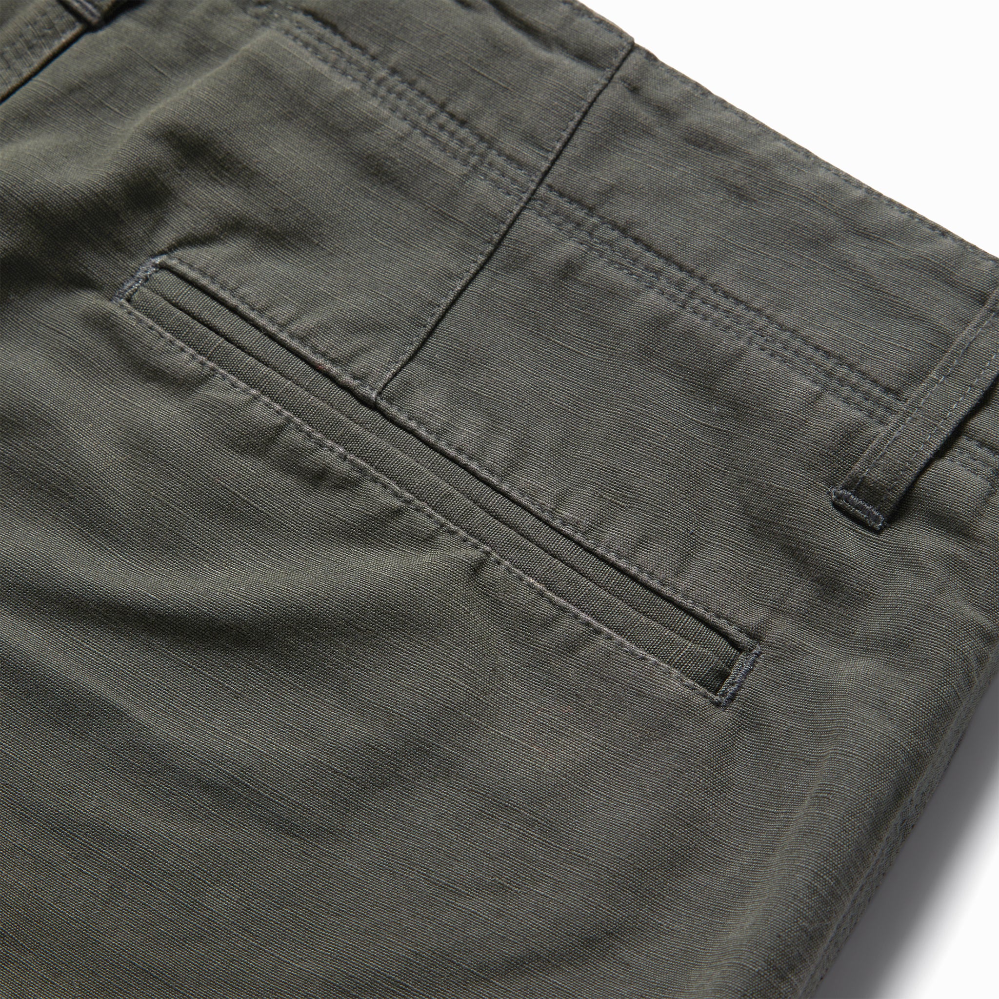 The Morse Short in Dark Slate Linen - Image 6