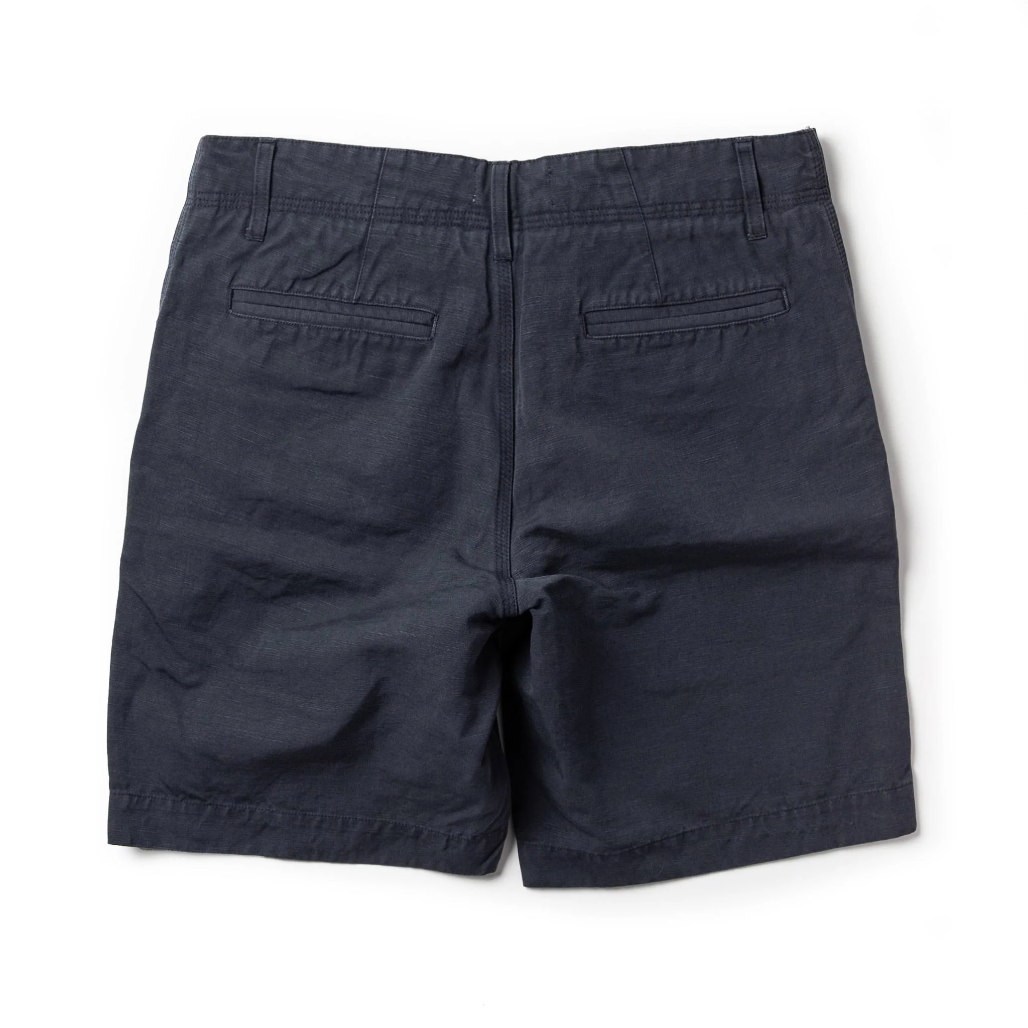 The Morse Short in Navy Slub Linen - Image 8