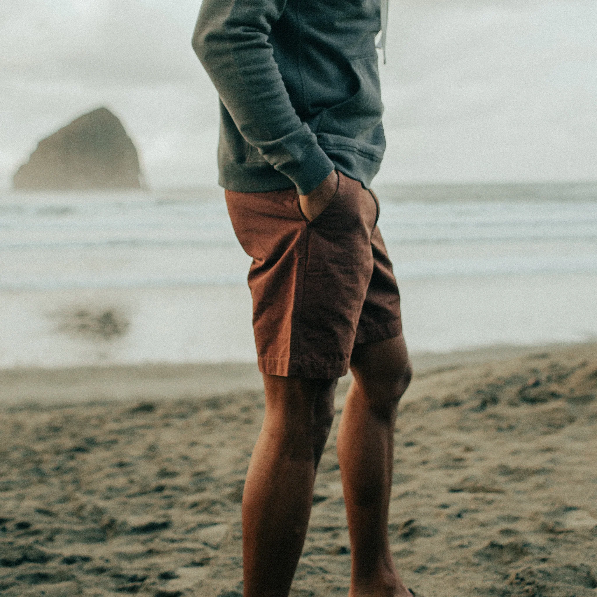 The Morse Short in Russet Linen - Image 4
