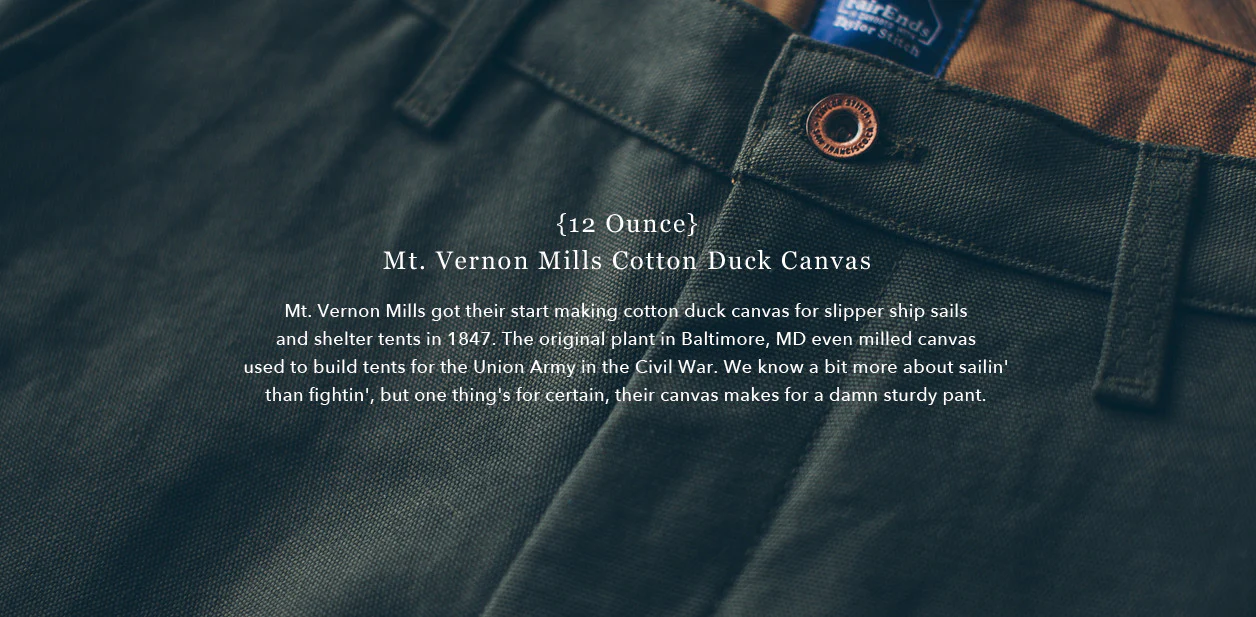 The Camp Short in Moss Duck Canvas - Image 8