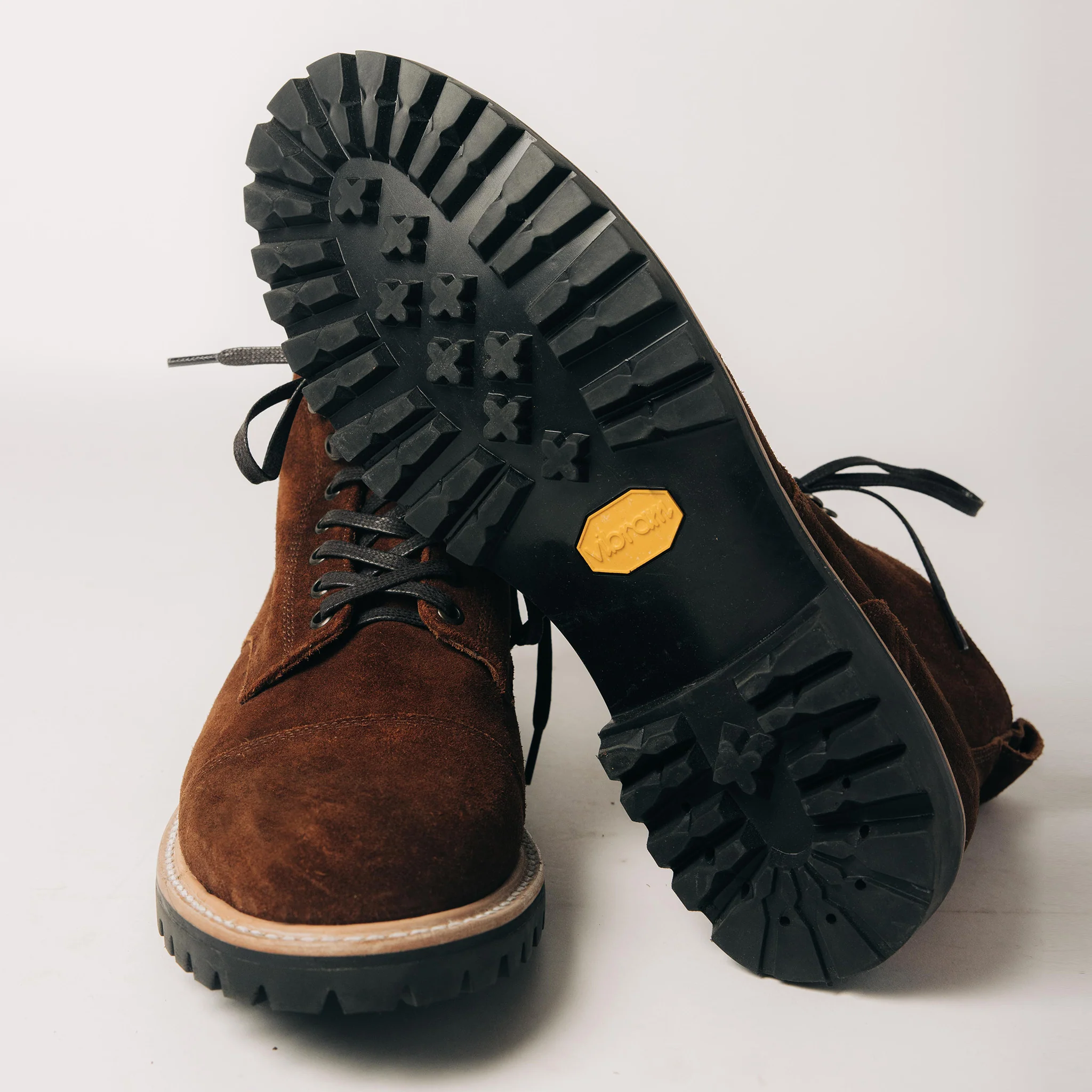 The Moto Boot in Snuff Weatherproof Suede - Image 7