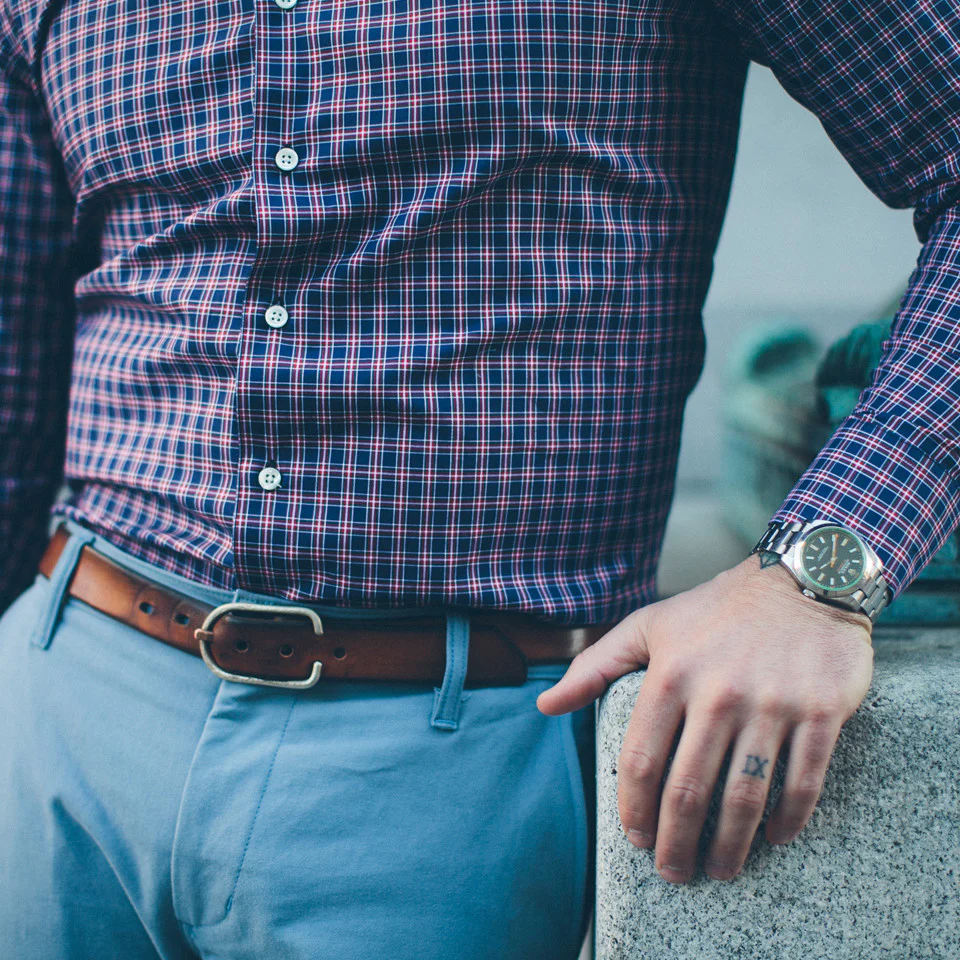 The Hyde in Navy Plaid - Image 3