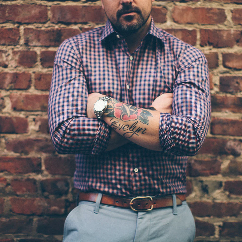 The Hyde in Navy Plaid - Image 5