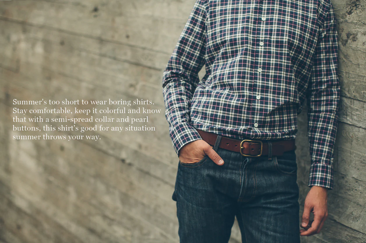 The Hyde in Navy Washed Poplin - Image 8