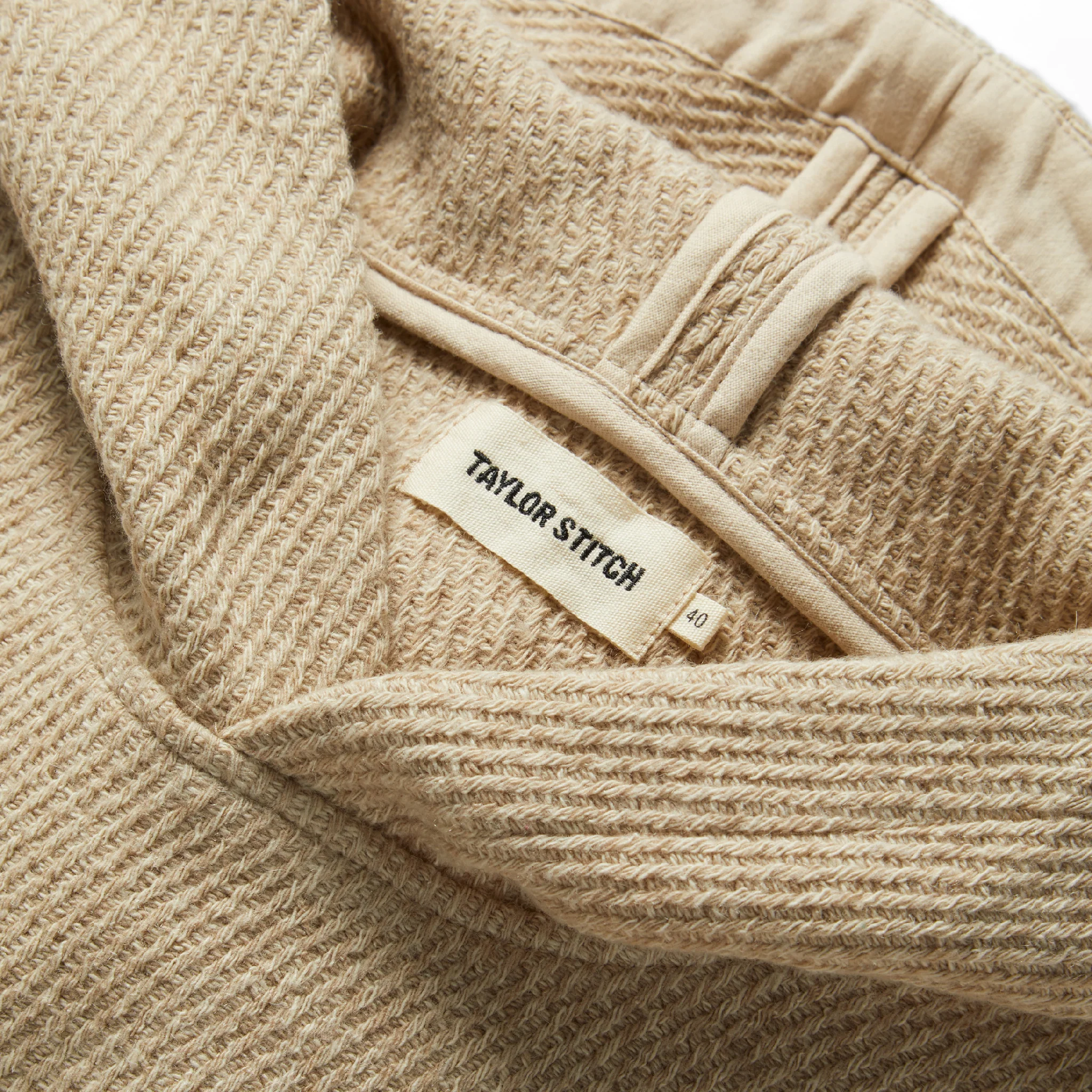 The Nomad Hoodie in Flax Twill - Image 6