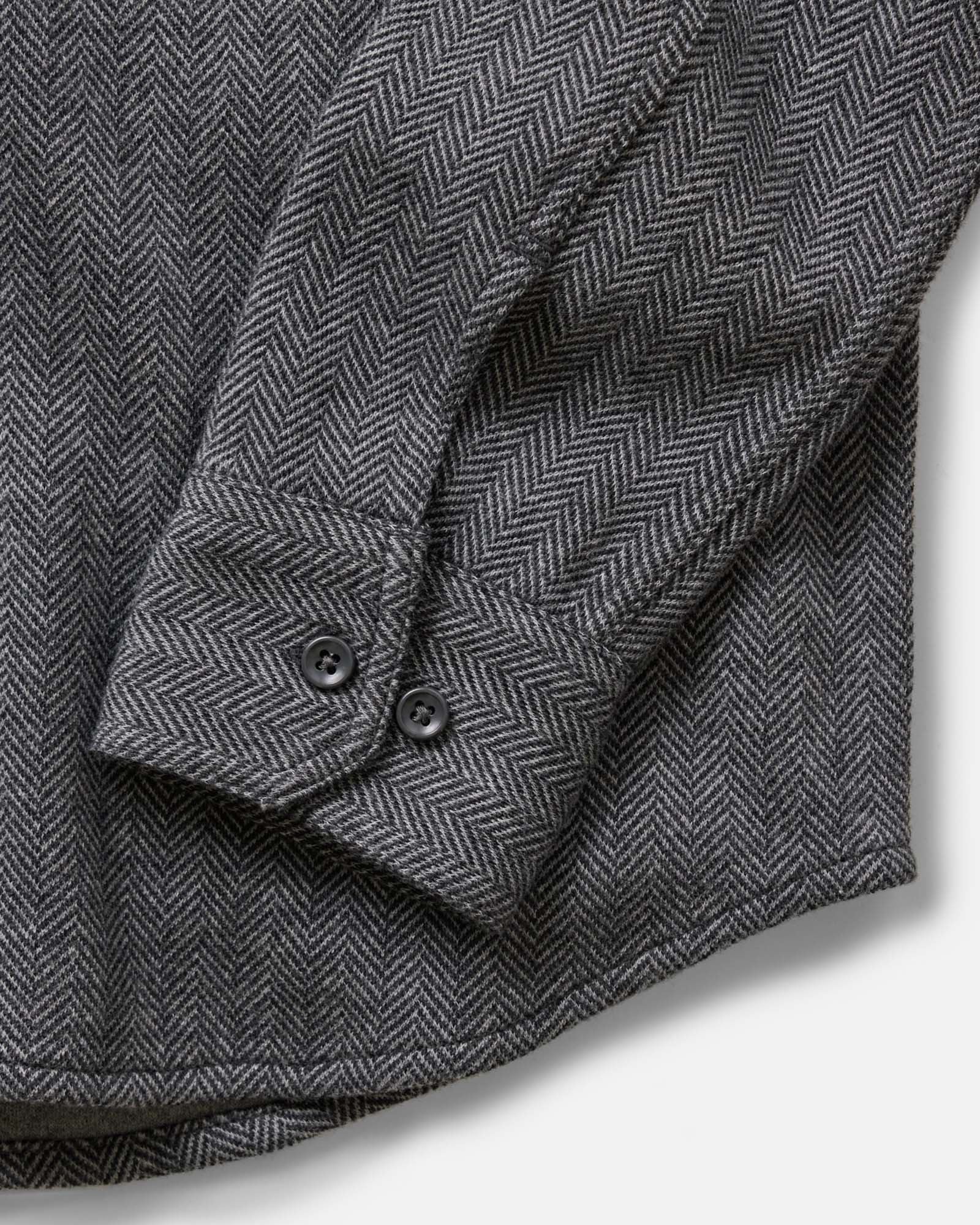 The North Shore Knit Shirt in Heather Coal - Image 7
