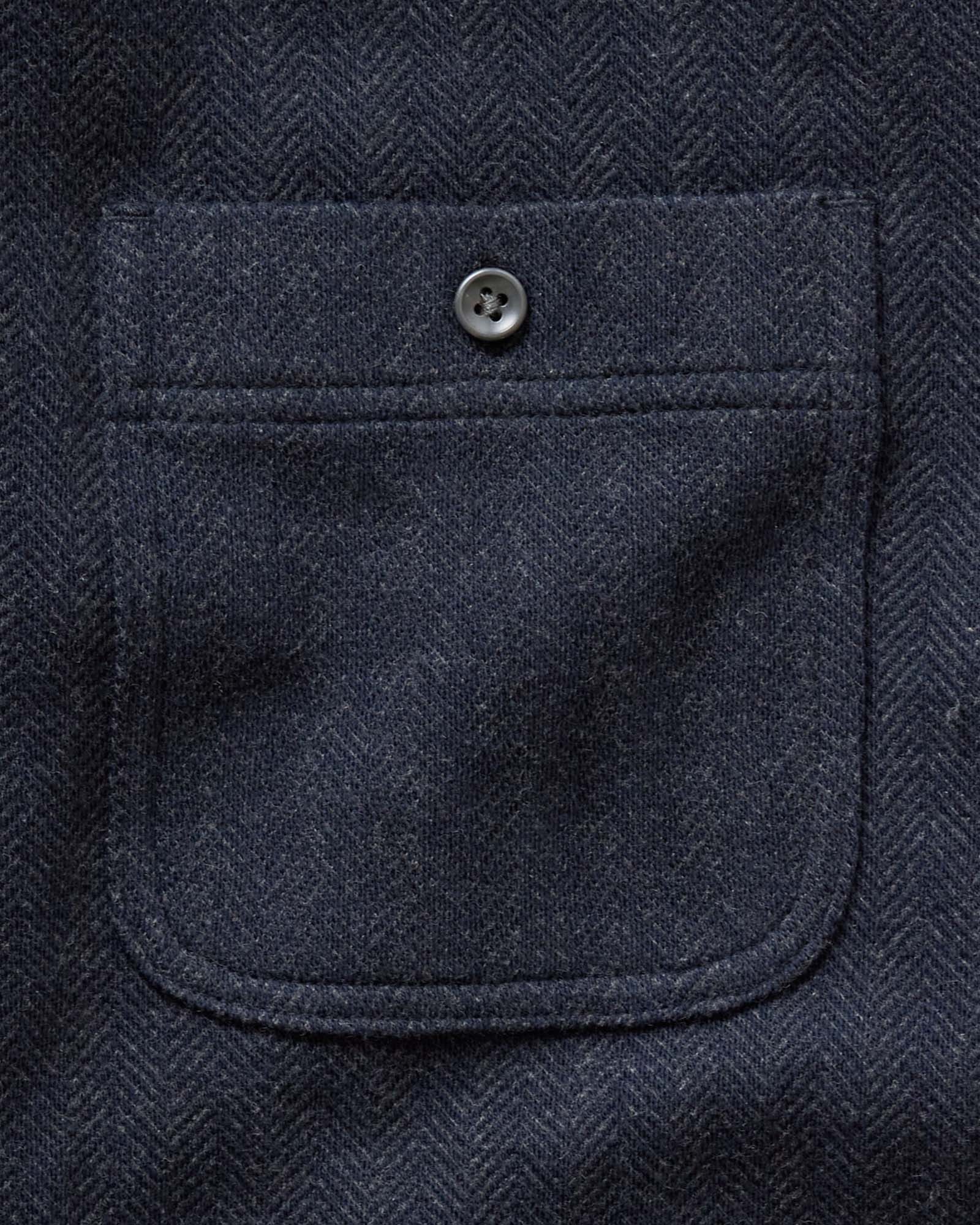 The North Shore Knit Shirt in Heather Navy - Image 5