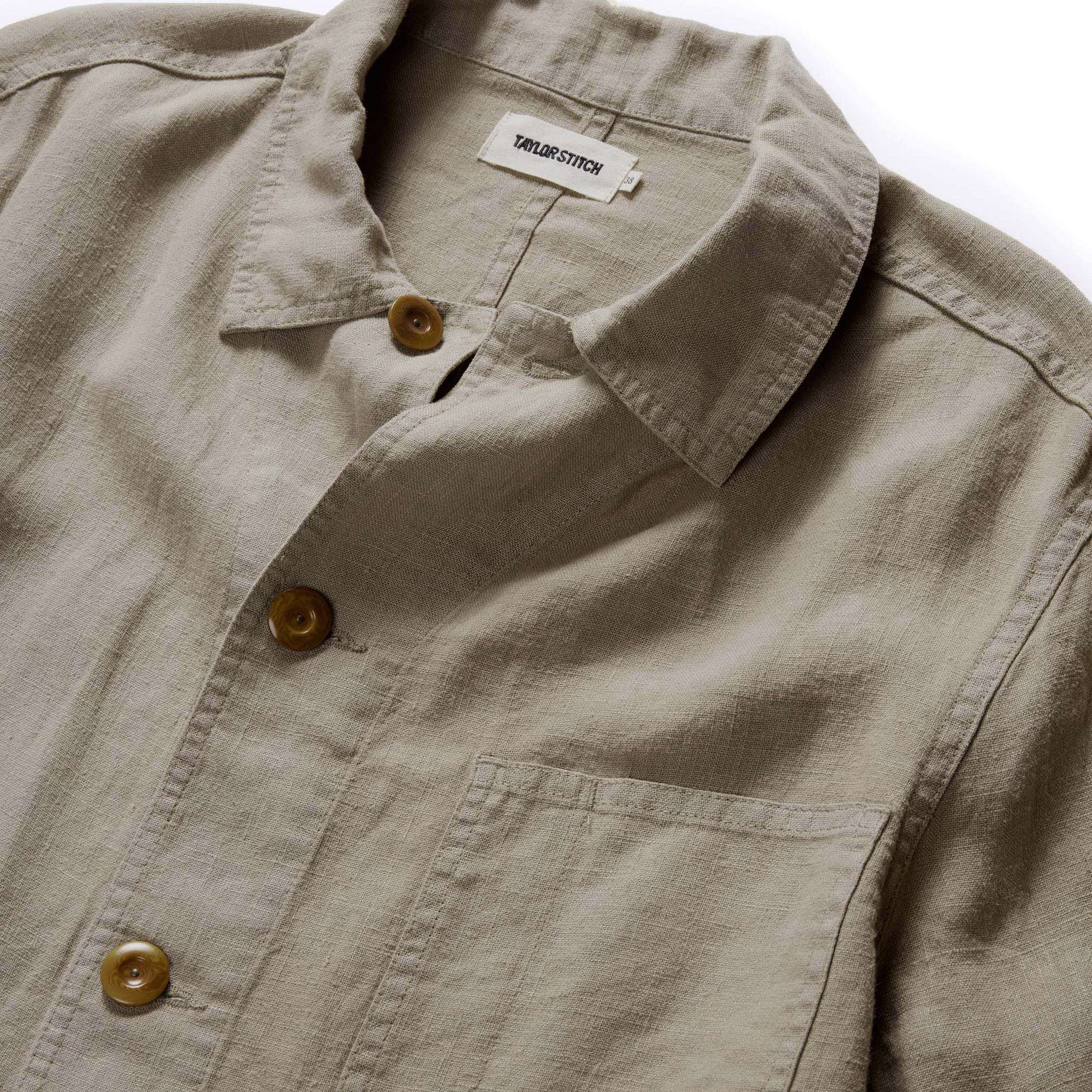 The Ojai Jacket in Arid Eucalyptus Hemp - Image 8