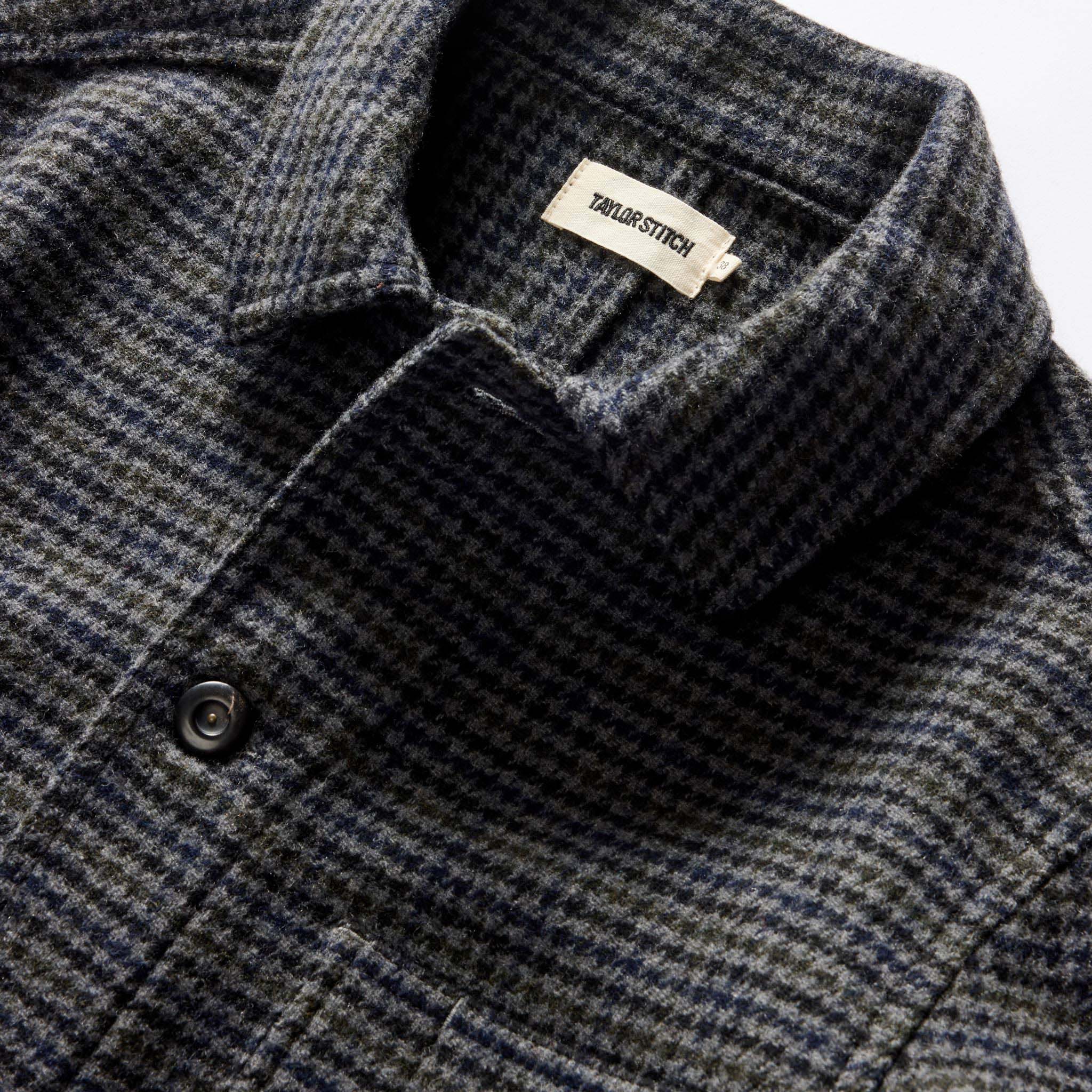 The Ojai Jacket in Ash Guncheck Wool - Image 8