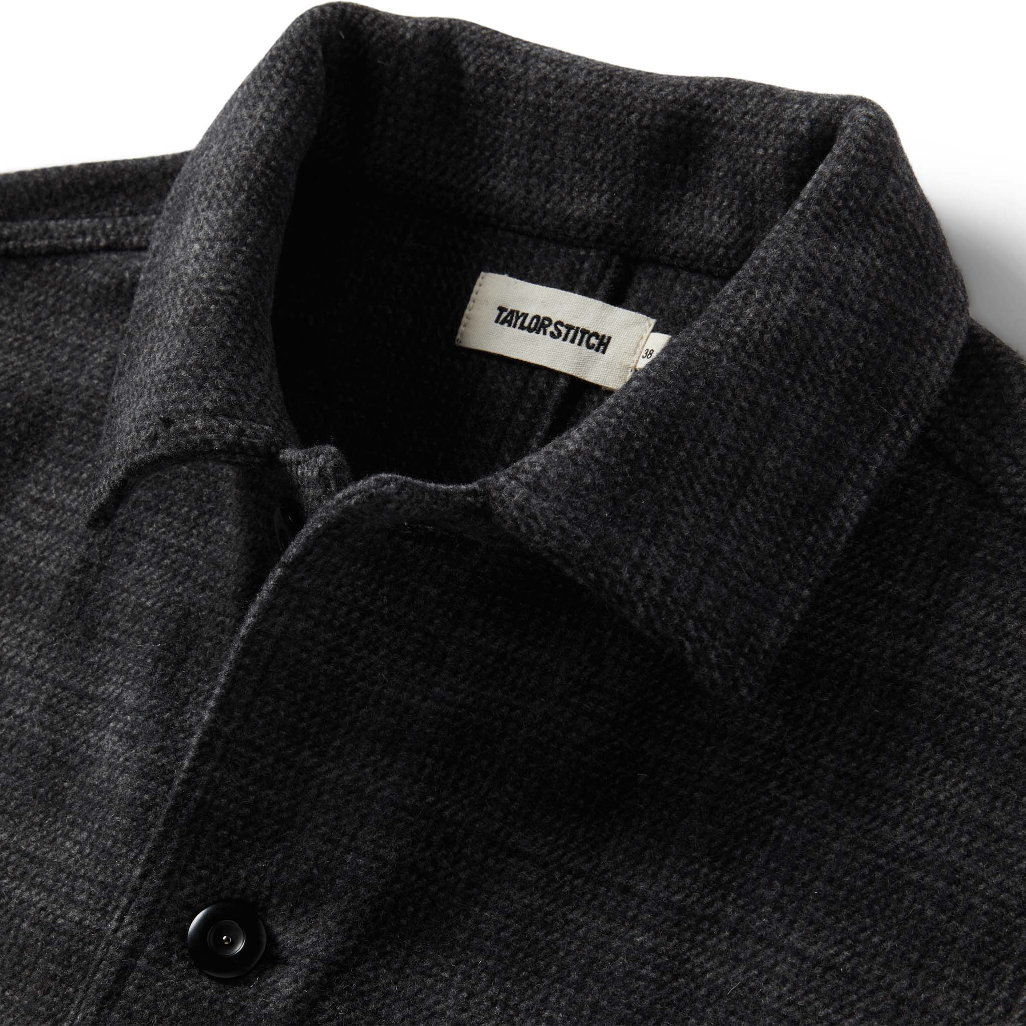 The Ojai Jacket in Ash Plaid Wool - Image 6