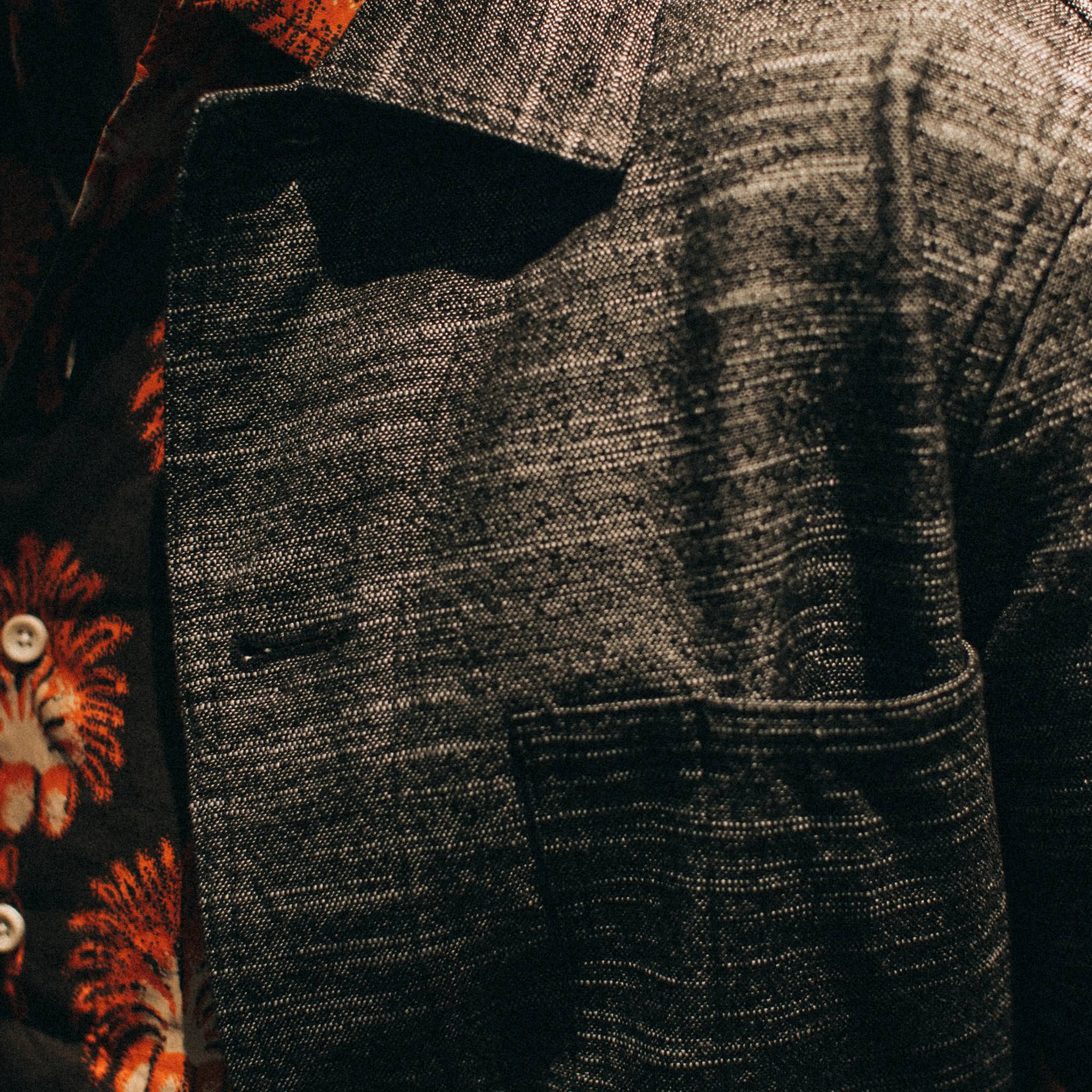 The Ojai Jacket in Black Cross Dye - Image 4