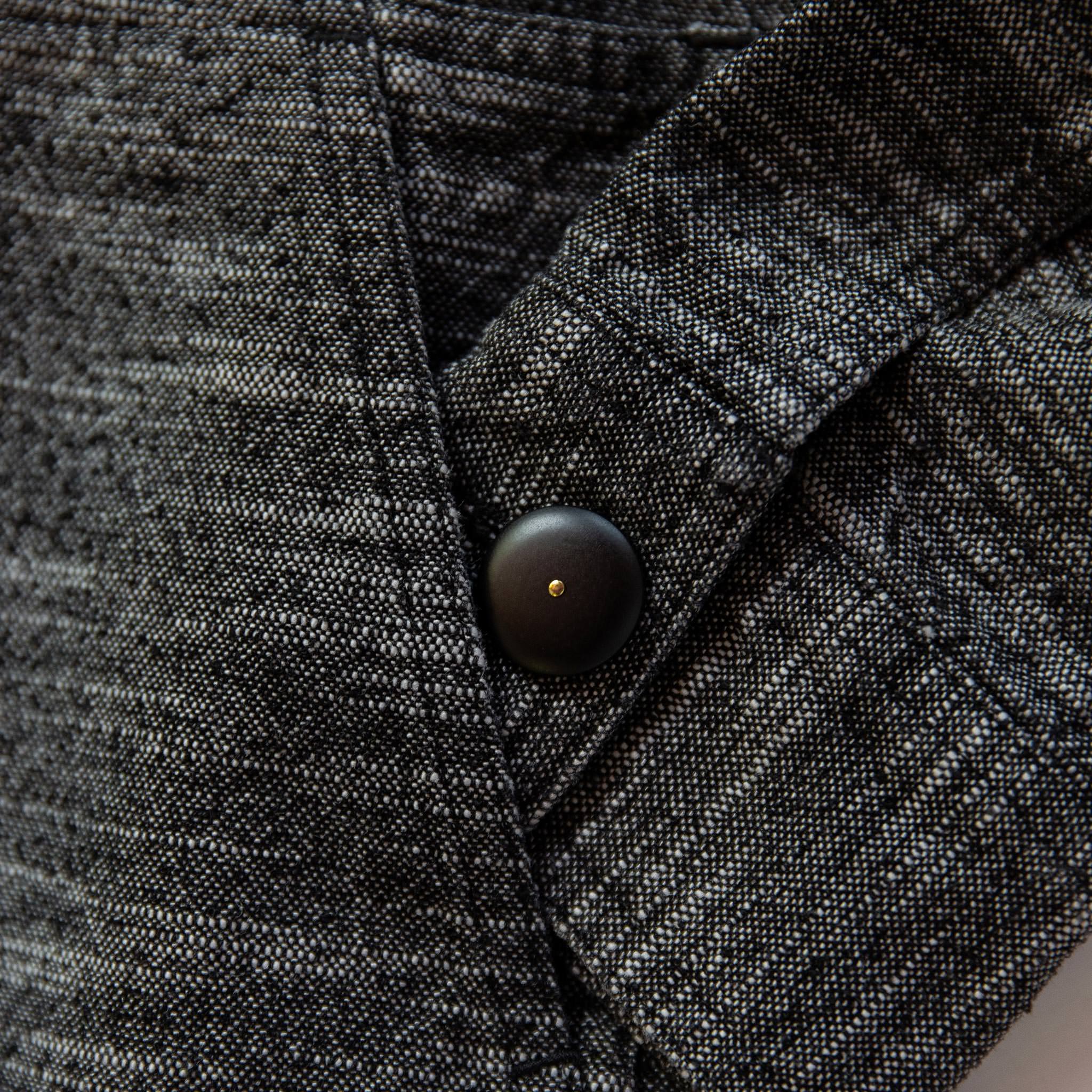 The Ojai Jacket in Black Cross Dye - Image 9