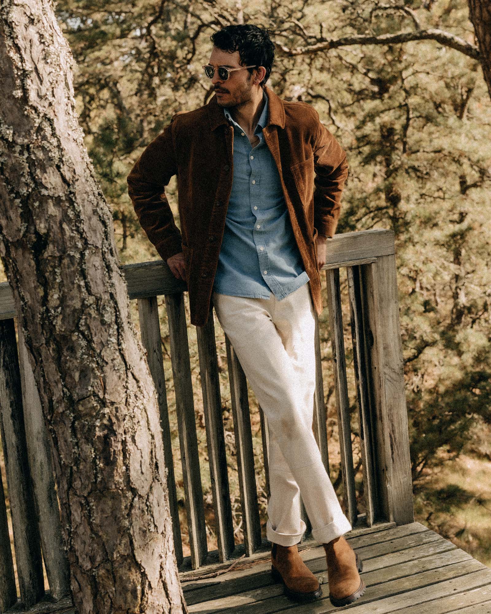 The Ojai Jacket in Bourbon Corduroy - Image 2