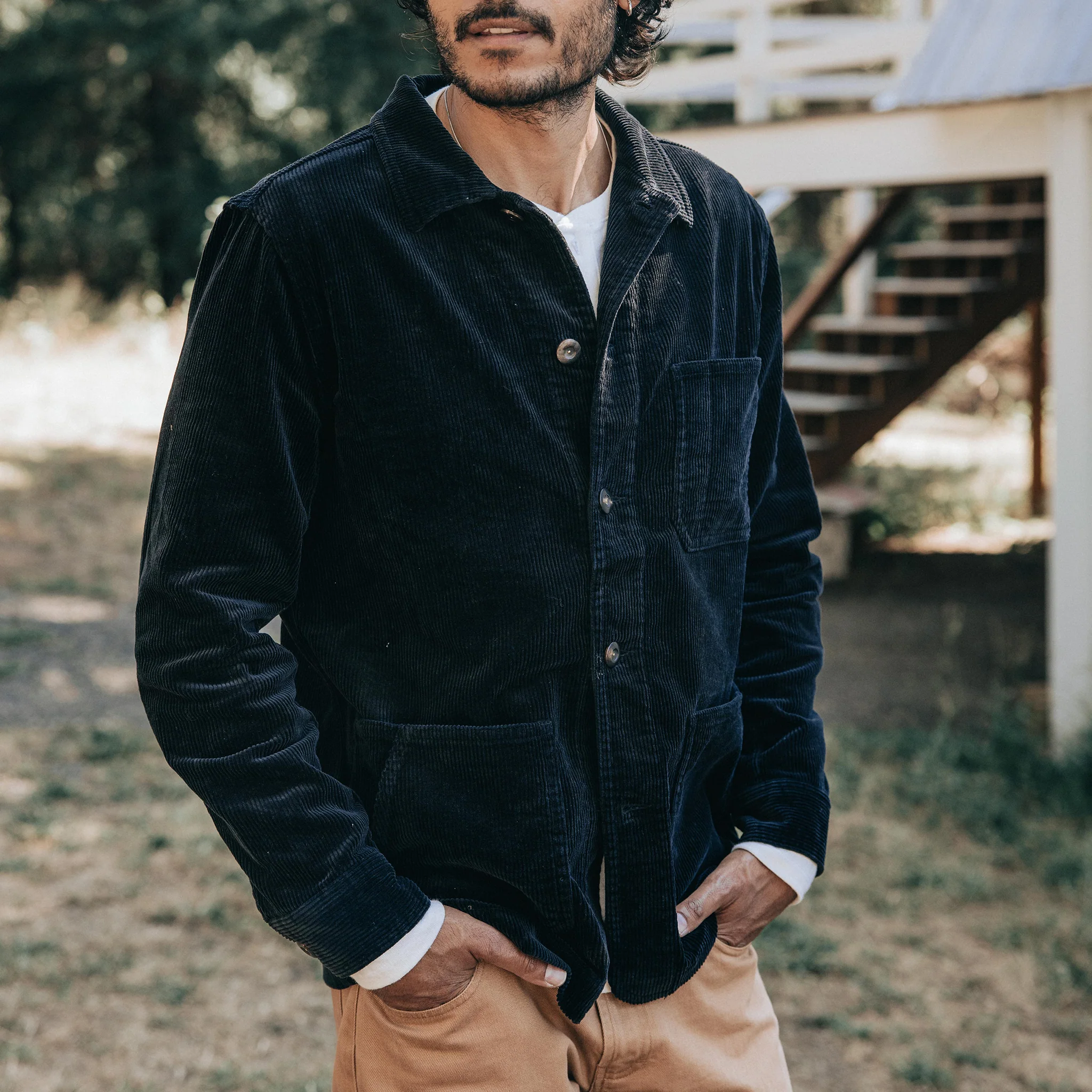 The Ojai Jacket in Coal Cord - Image 2