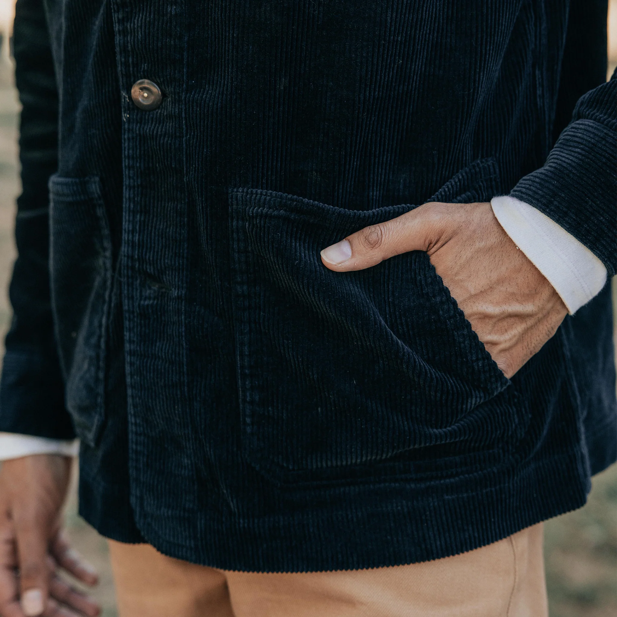 The Ojai Jacket in Coal Cord - Image 3