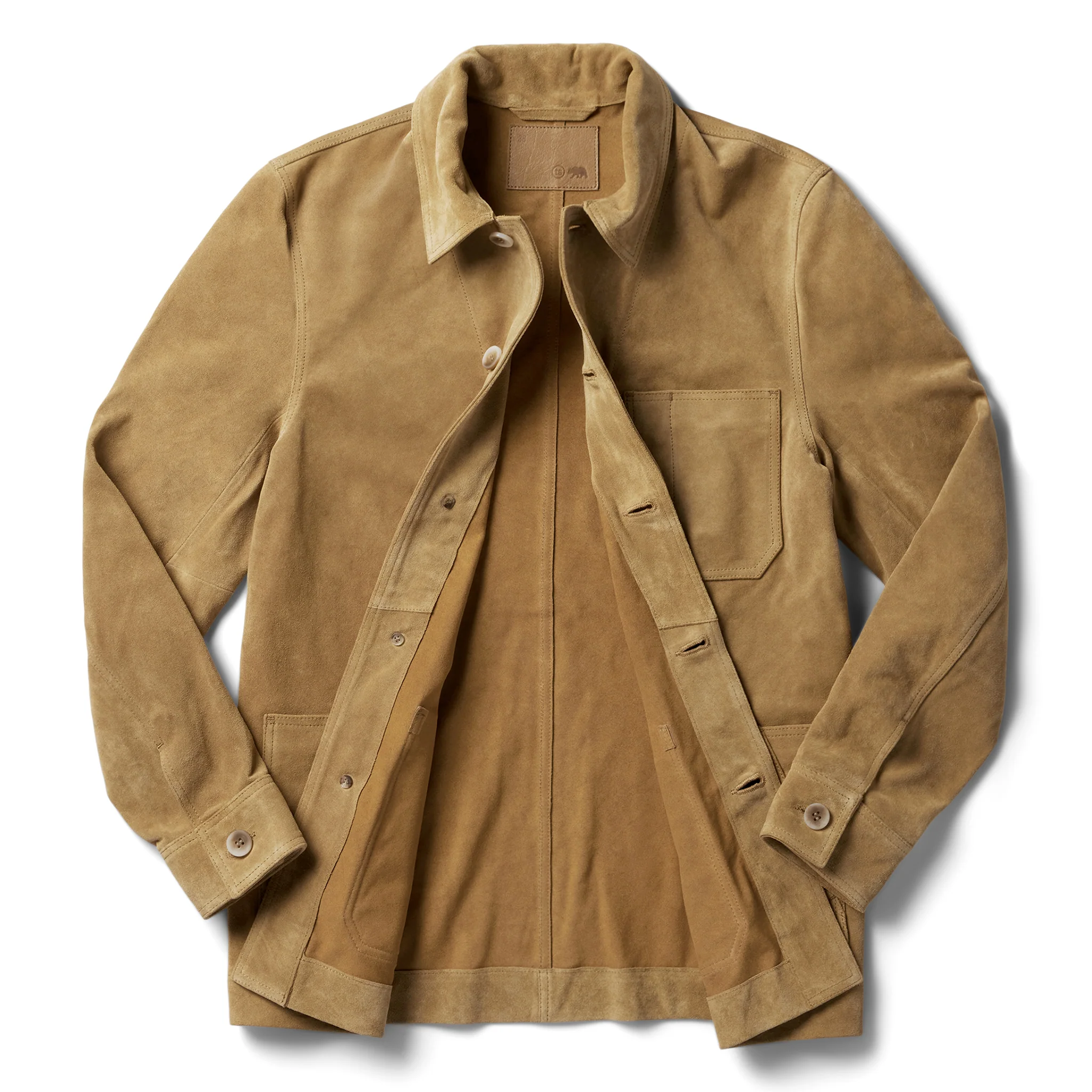 The Ojai Jacket in Cognac Suede - Image 5