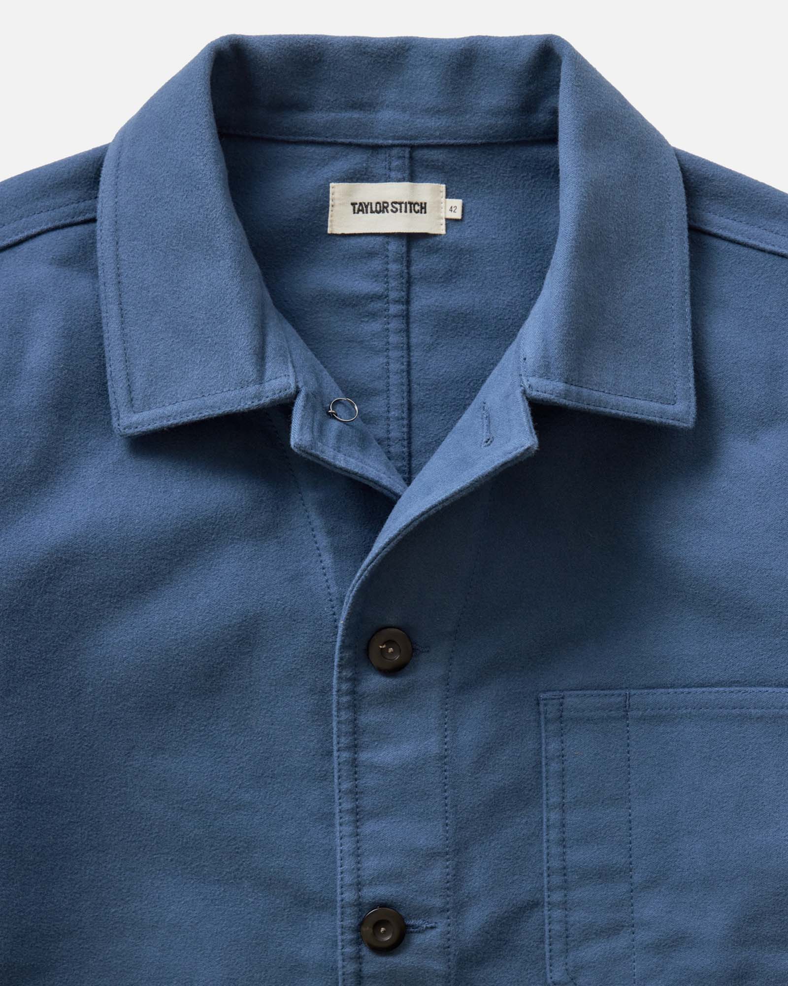 The Ojai Jacket in French Blue Moleskin - Image 5