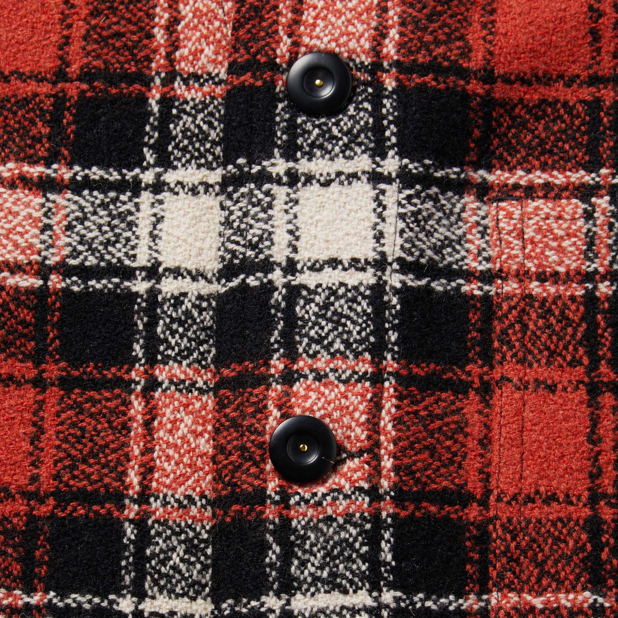 The Ojai Jacket in Garnet Plaid Wool - Image 7
