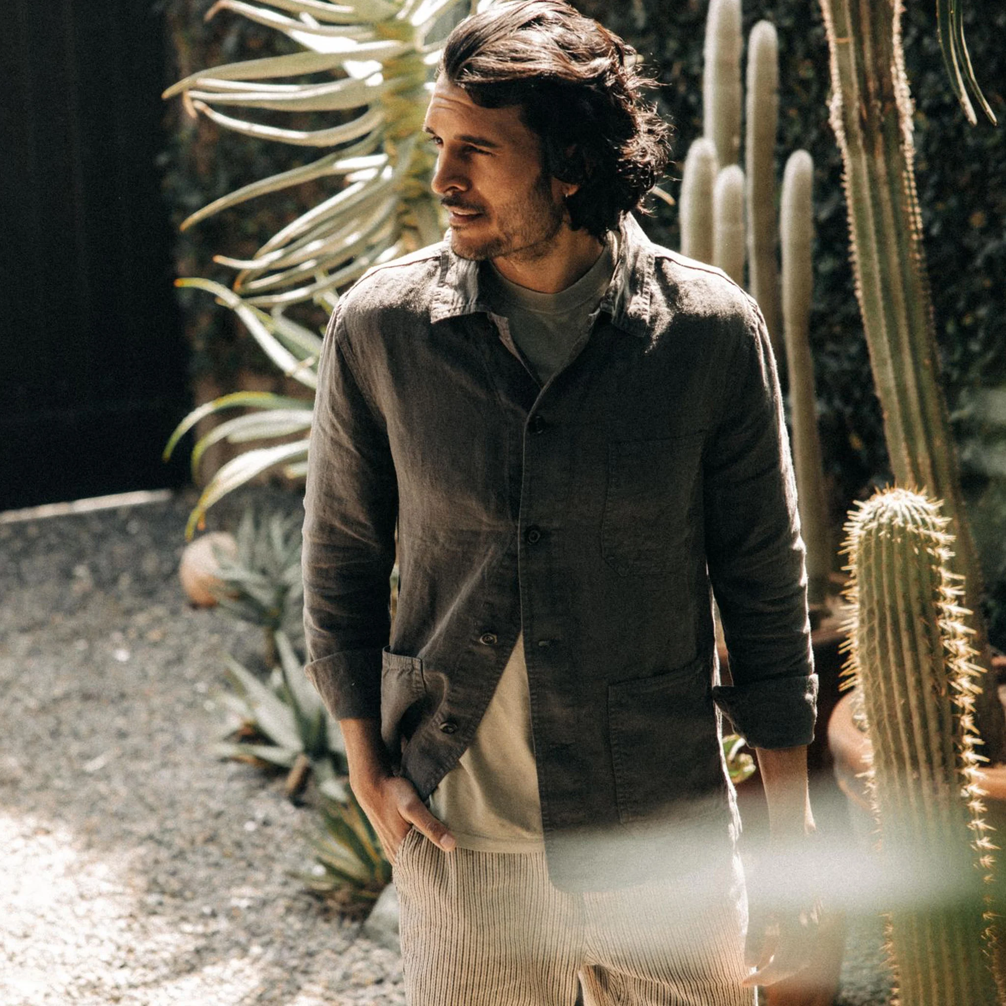 The Ojai Jacket in Granite Hemp - Image 2