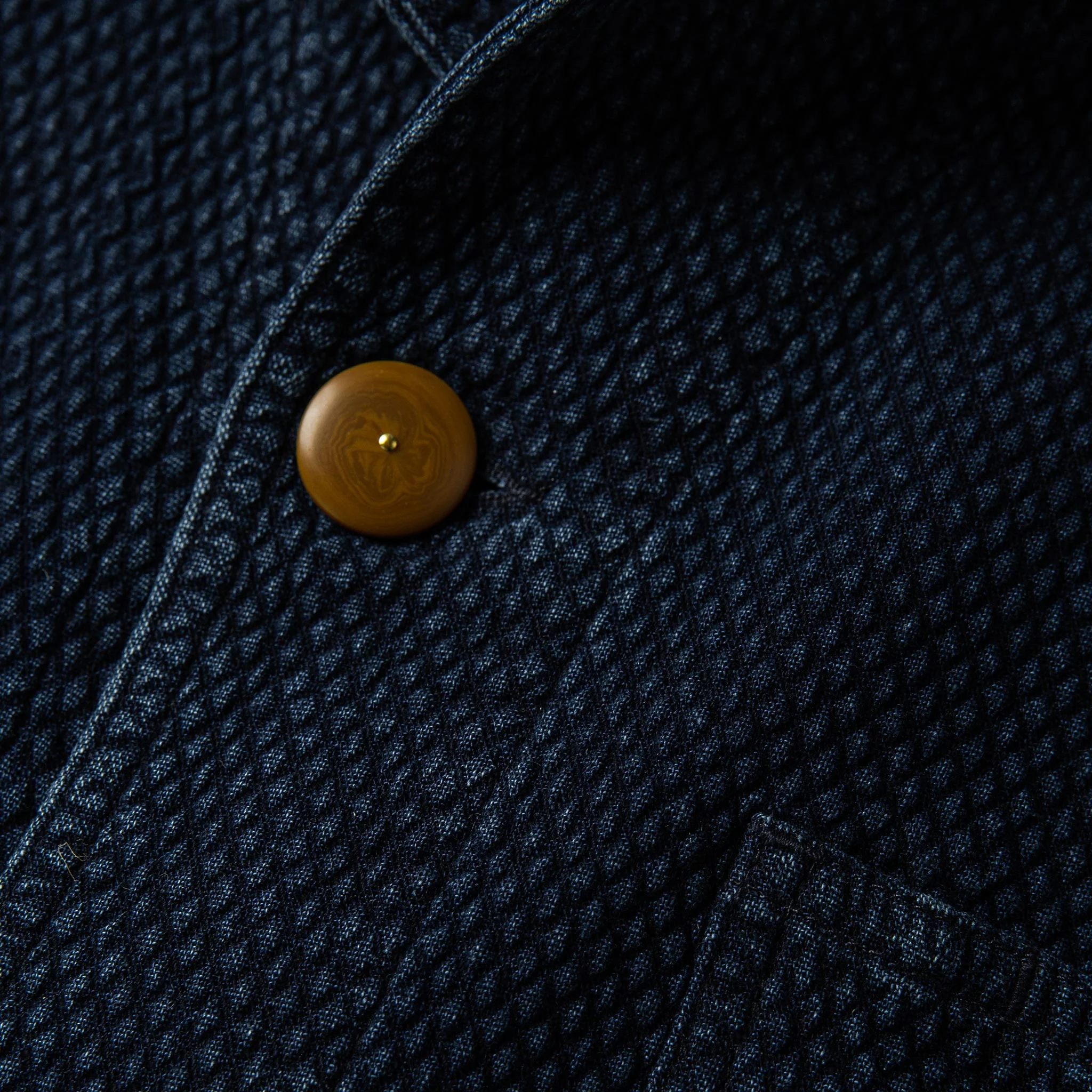 The Ojai Jacket in Indigo Diamond Plate - Image 7