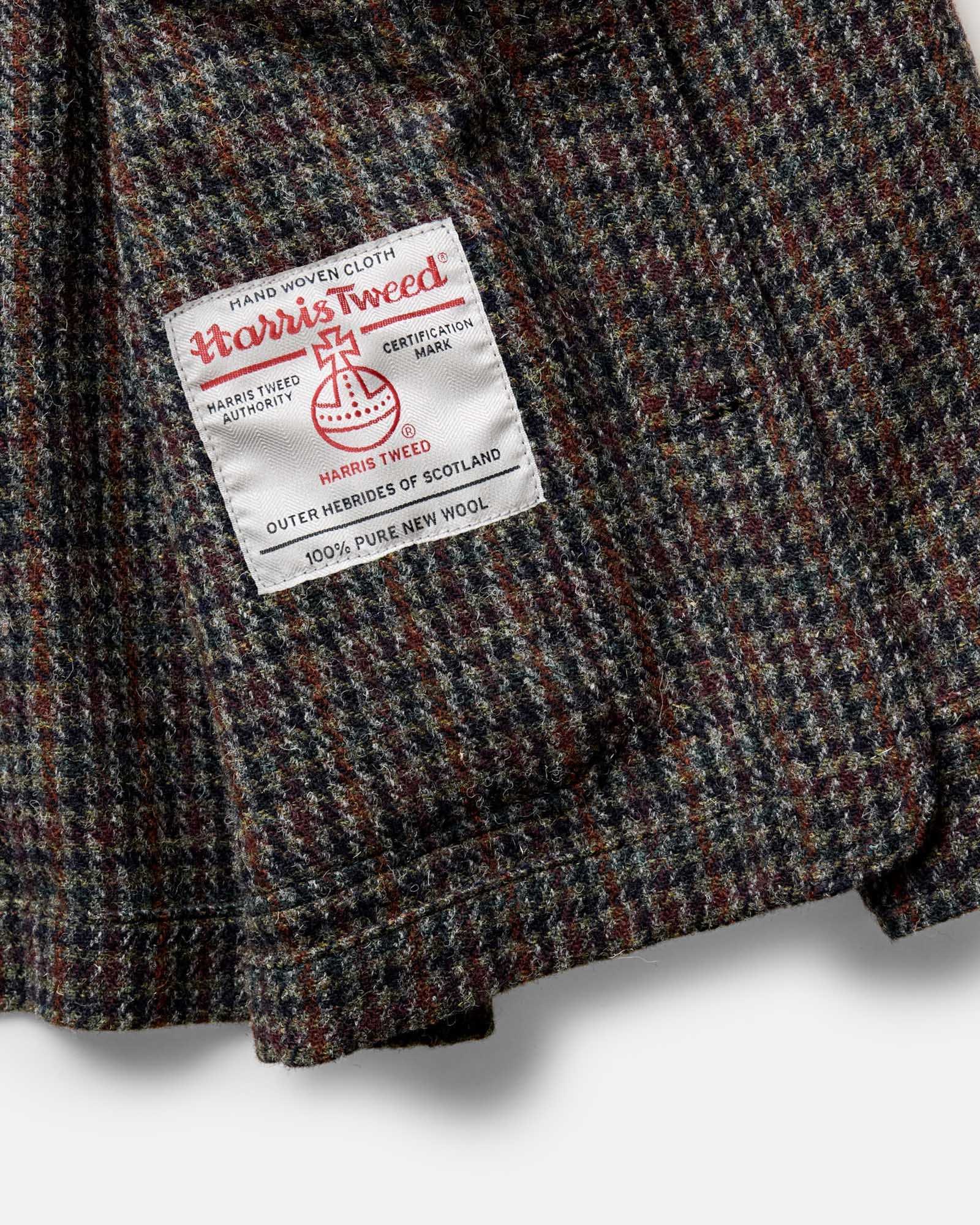 The Ojai Jacket in Marsh Guncheck Harris Tweed Wool - Image 9