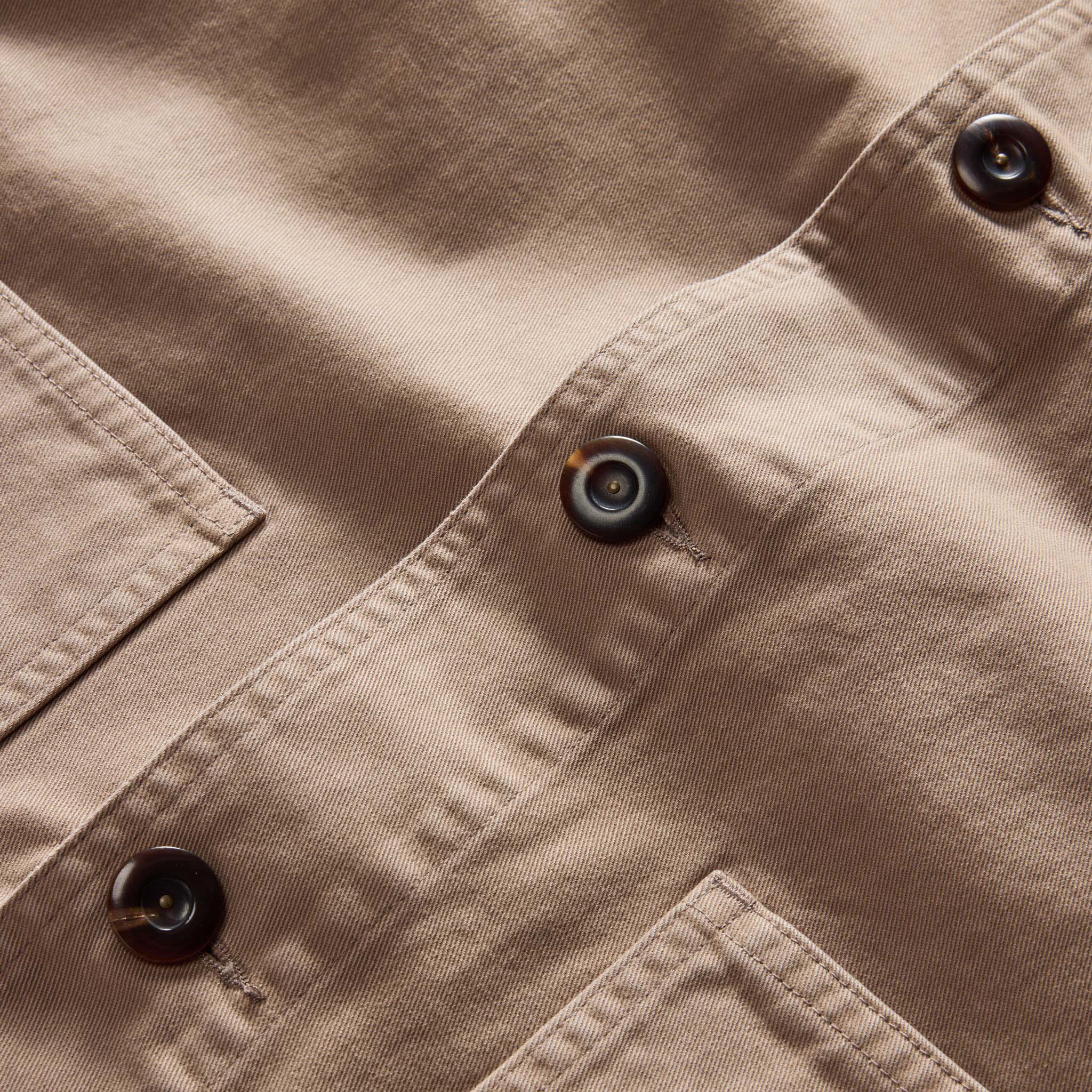 The Ojai Jacket in Organic Dried Earth Foundation Twill - Image 9