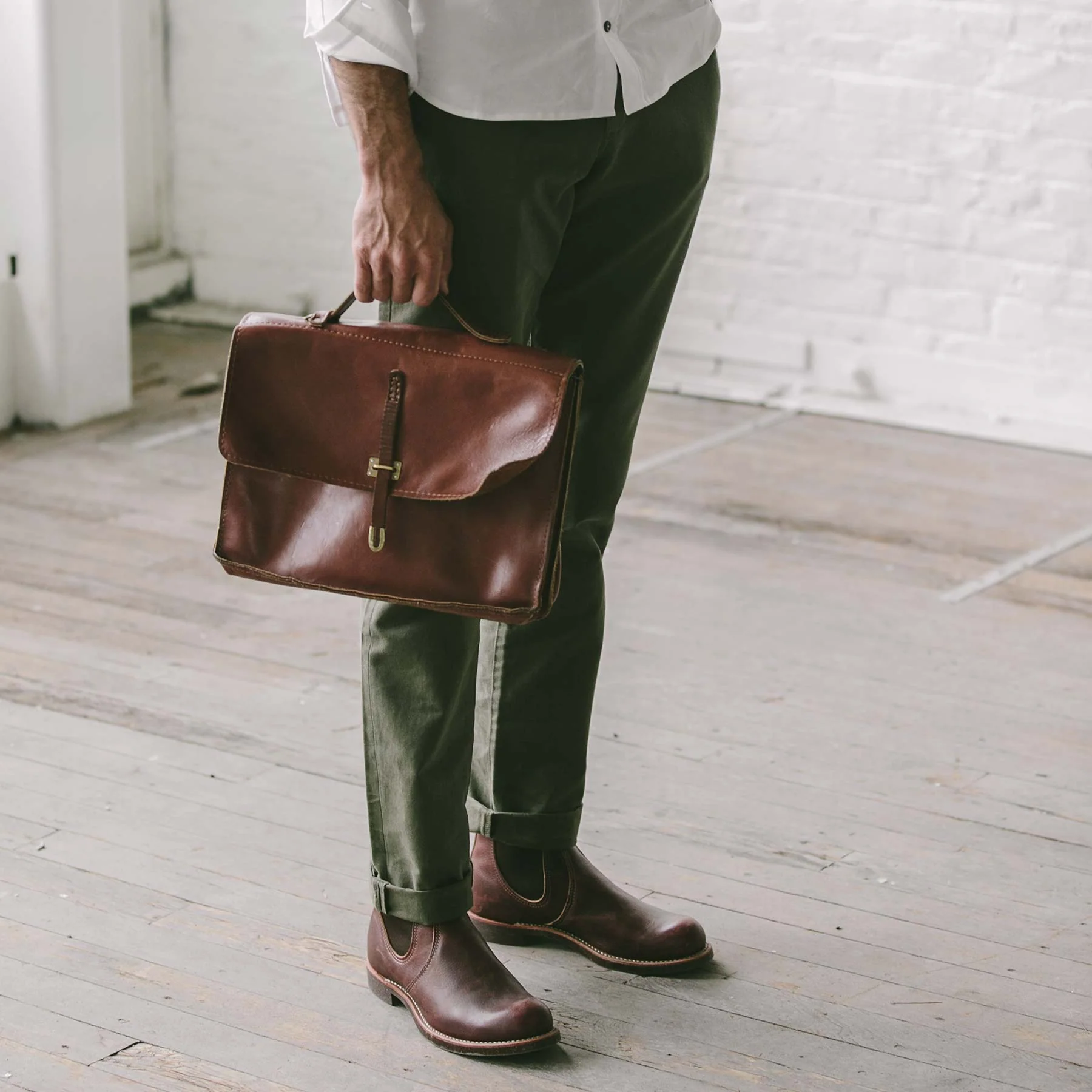 The Democratic Chino in Olive - Image 6