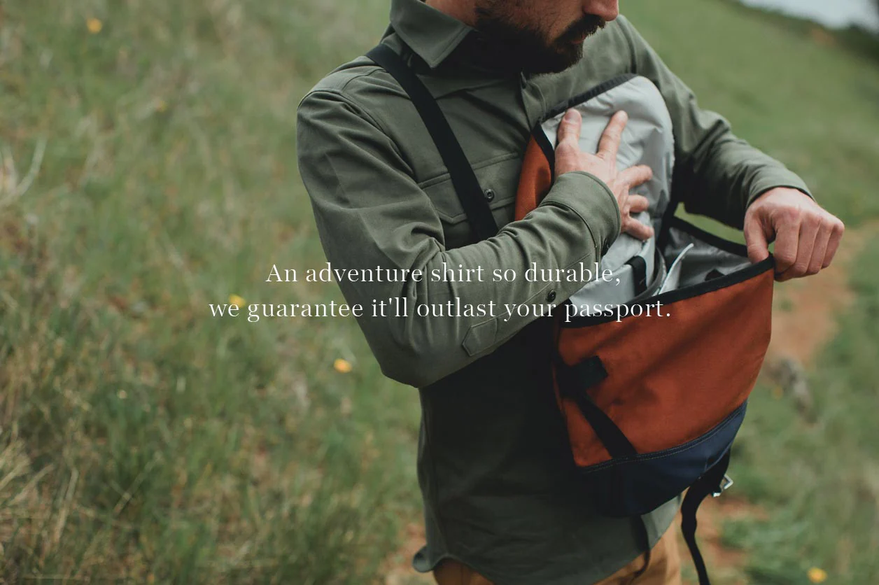Olive Twill Highlands Shirt - Image 8